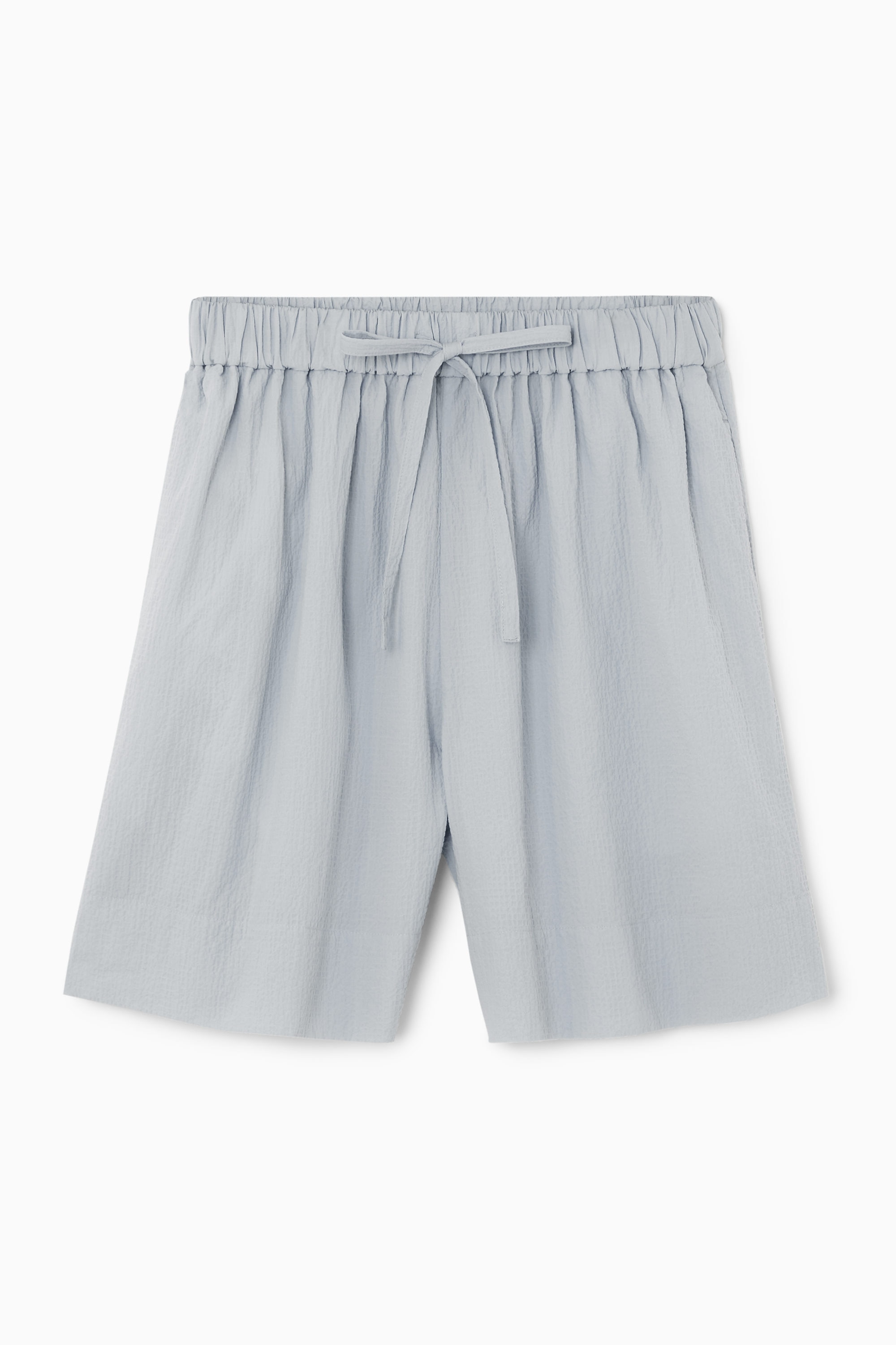 【COSYHARU】Face two-tuck half-banding string shorts COOLFIBER TWO TUCK EASY SHORTS #BLACK [FSC241-40135] – ciacura