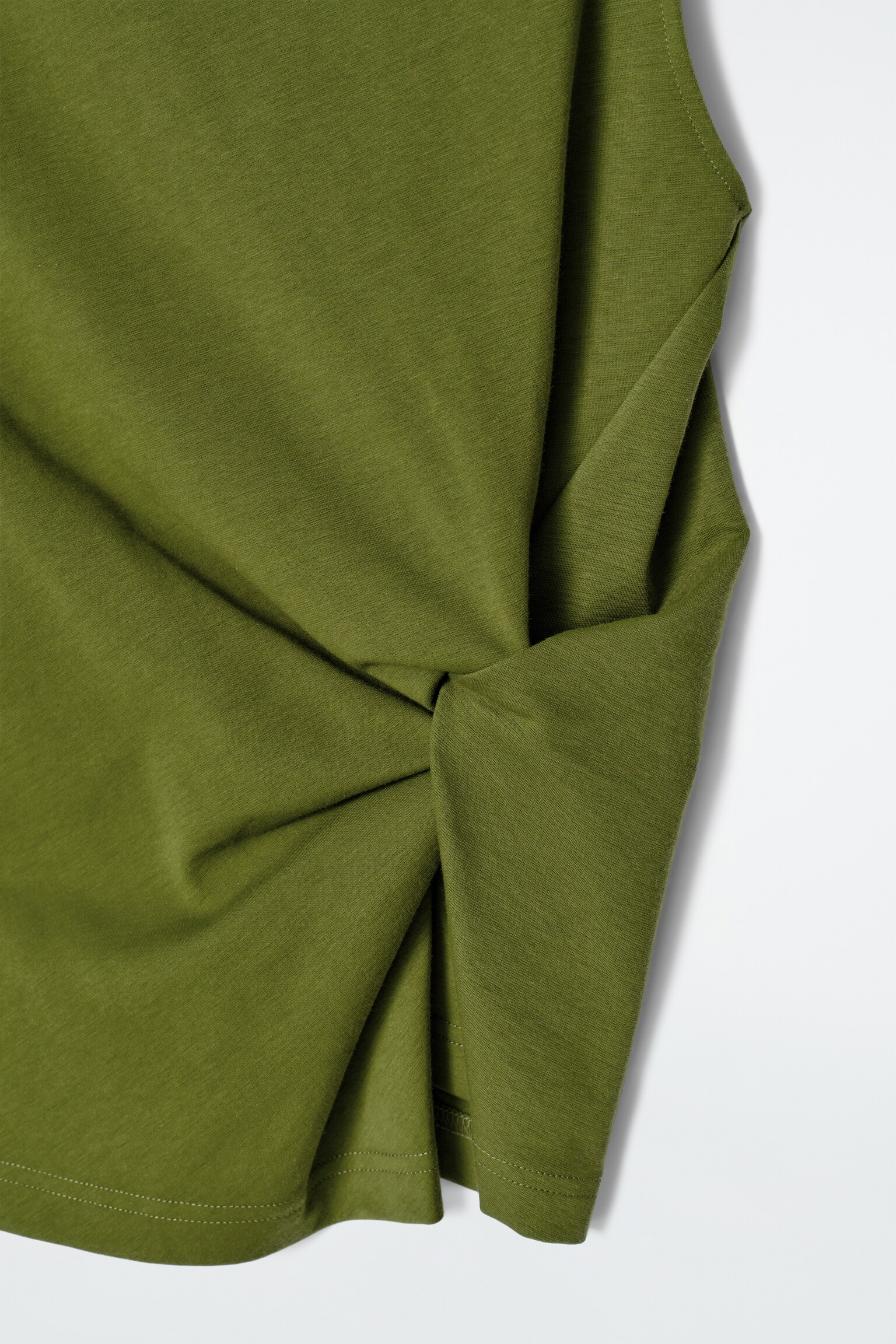 TOP DÉTAILS TORSADÉS - VERT OLIVE - 6