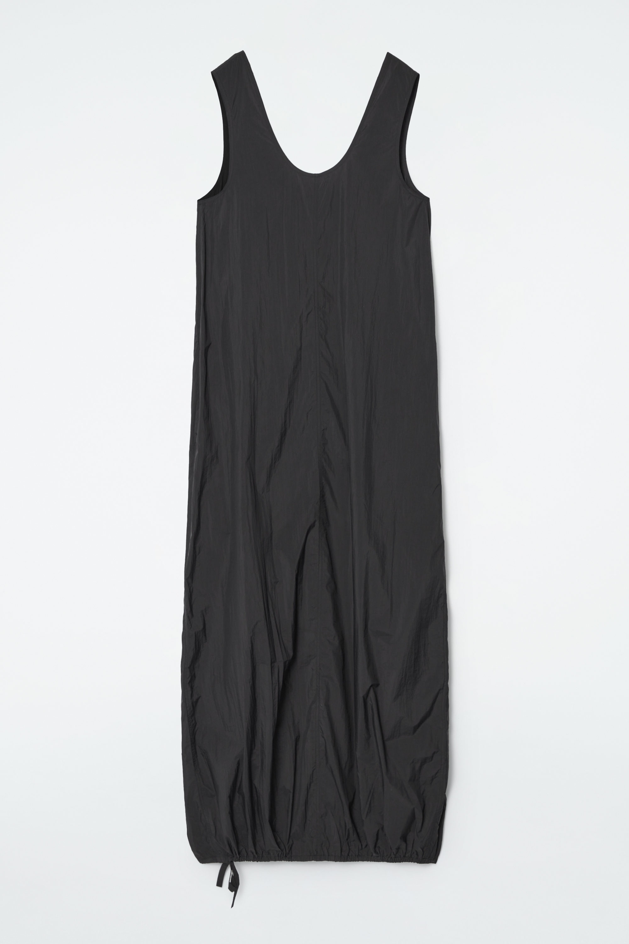 OVERSIZED PARACHUTE MAXI DRESS - BLACK | COS