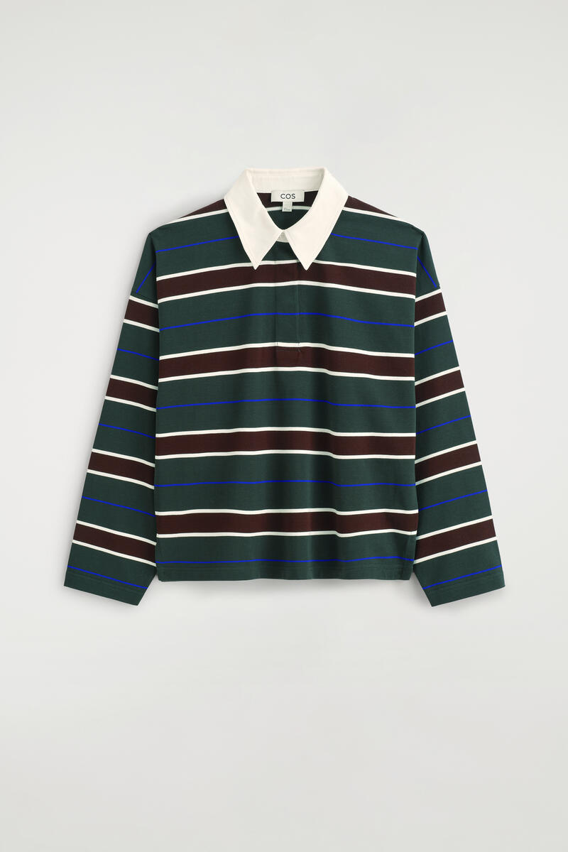 Striped Cotton Rugby Shirt