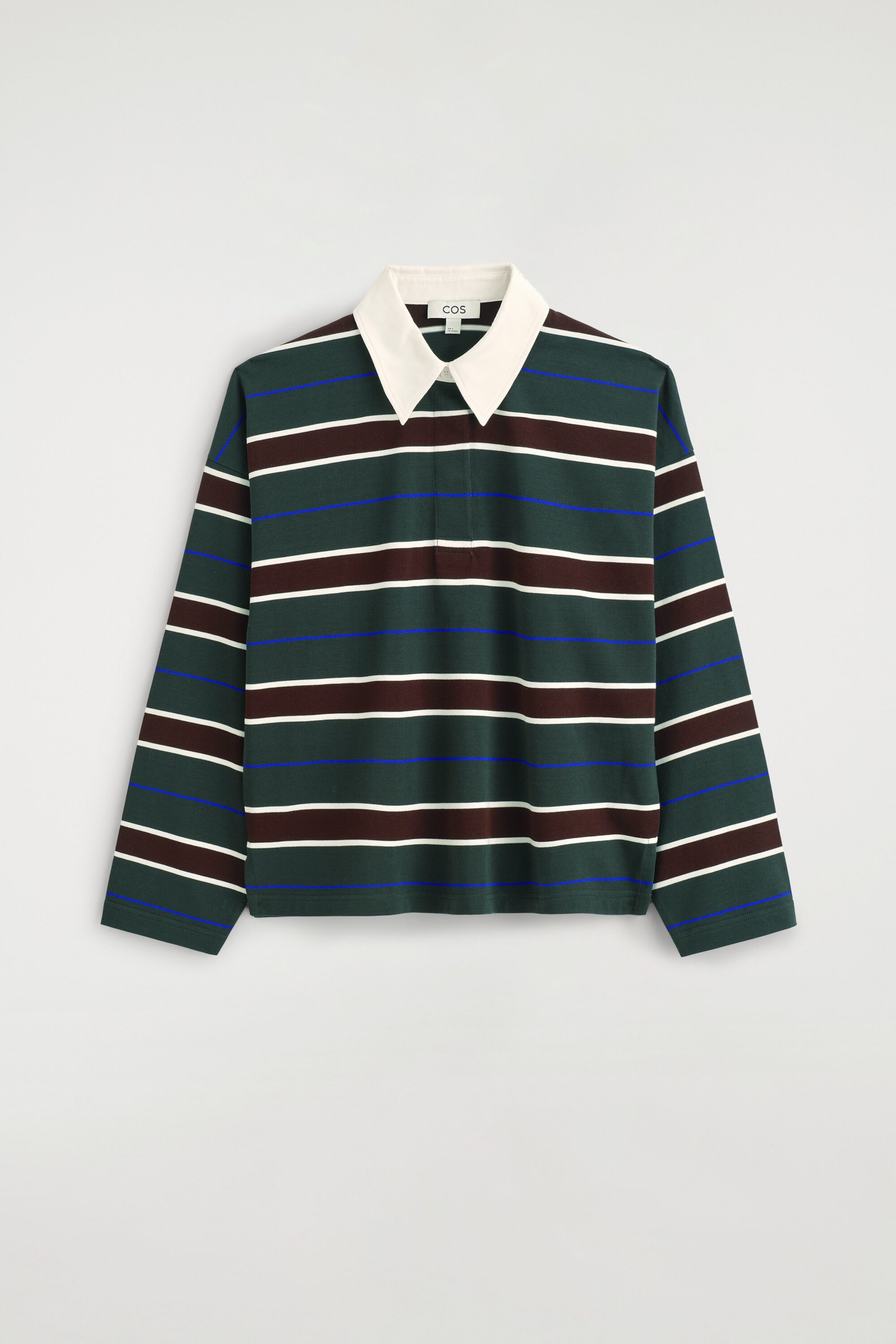 STRIPED COTTON RUGBY SHIRT