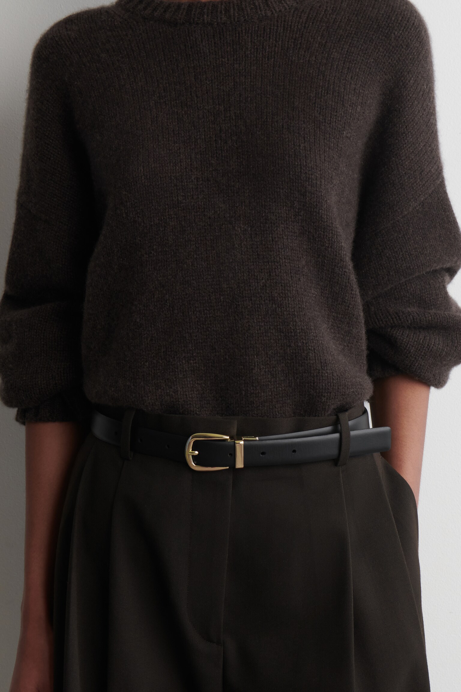REVERSIBLE LEATHER BELT - BORDEAUX / BLACK/BROWN / BORDEAUX/BLACK / ECRU