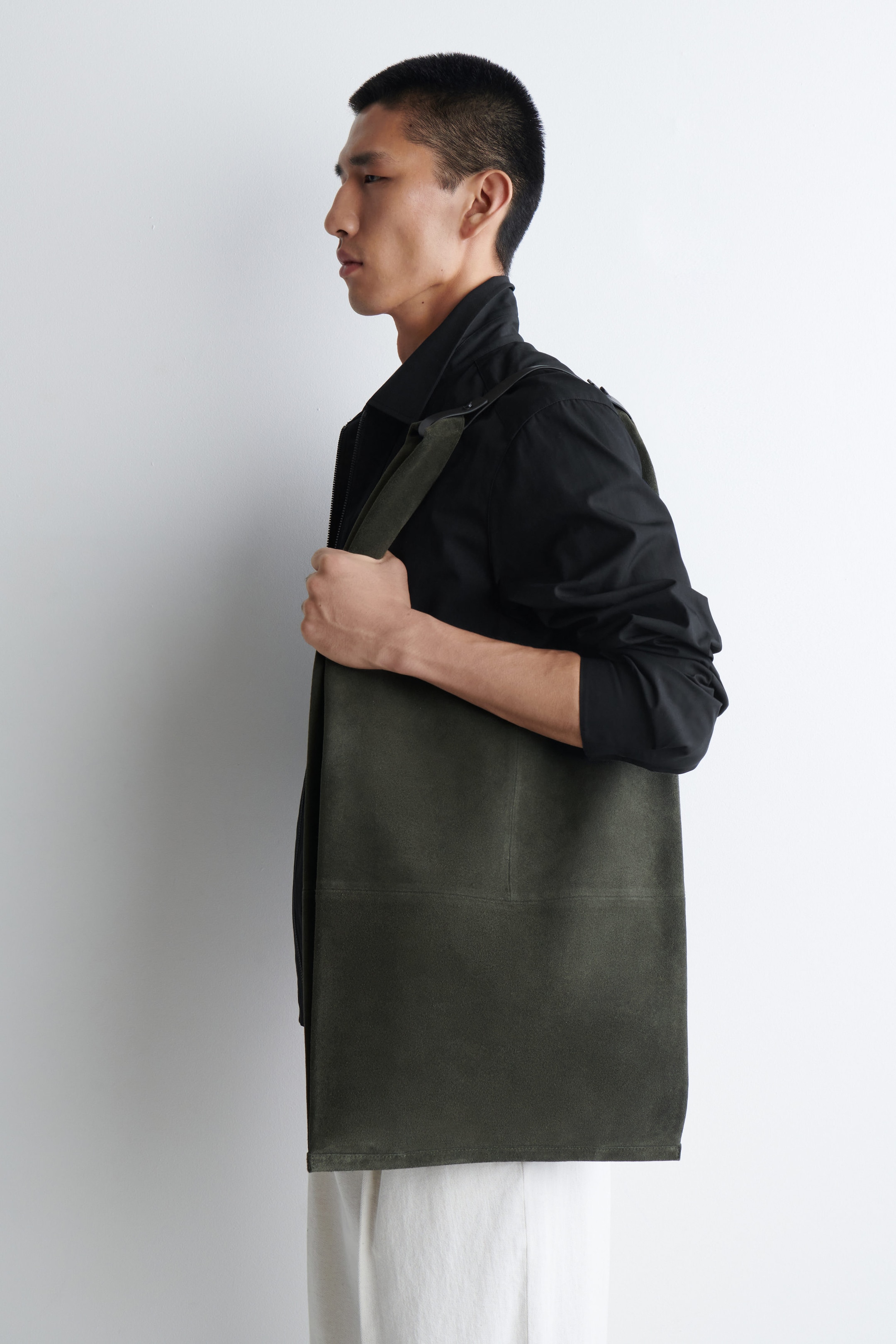 SLOUCHY TOTE - SUEDE