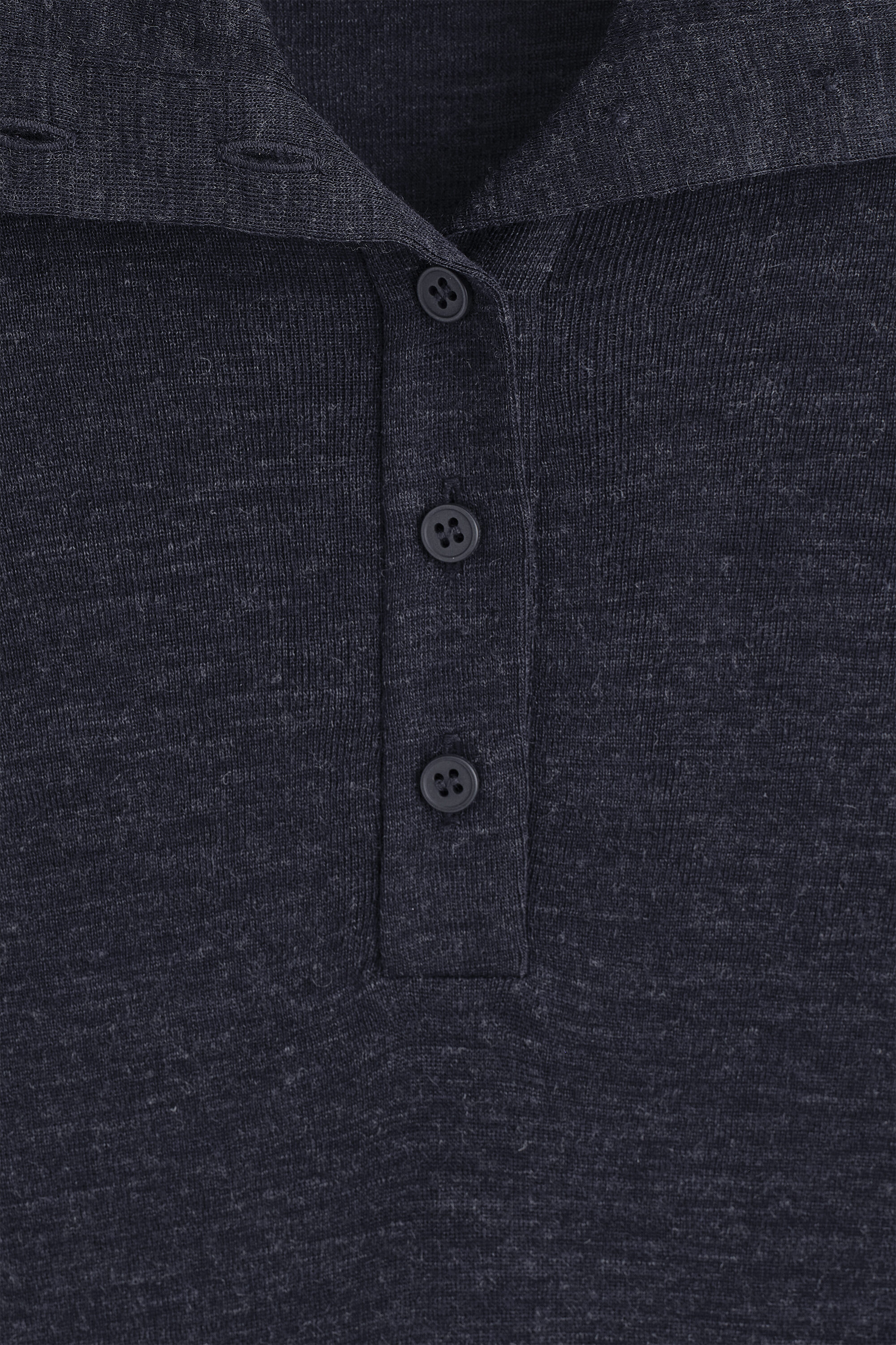 MERINO WOOL BUTTONED MOCK-NECK TOP thumbnail 8