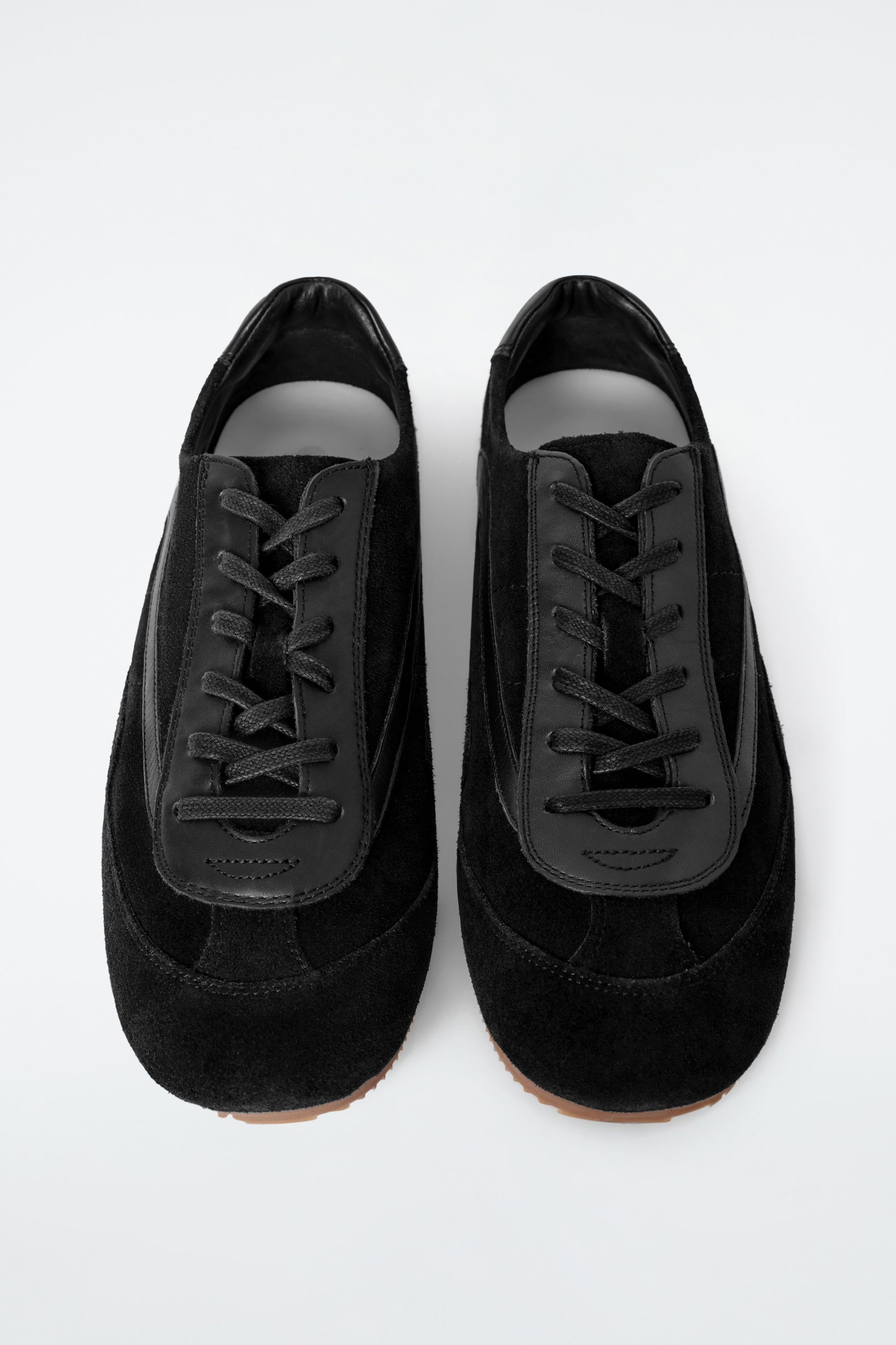 MINIMAL SUEDE TRAINERS