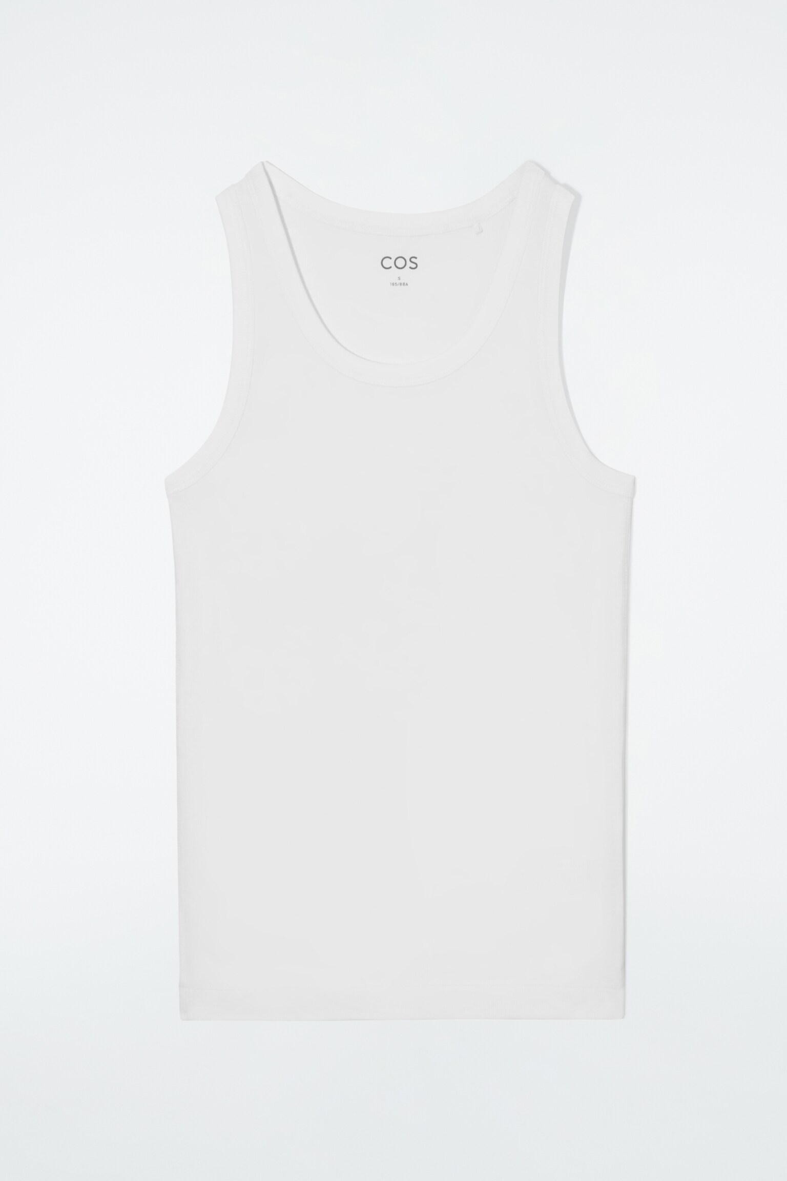 RIBBED TANK TOP - WHITE/RED / WHITE / STRIPED/black/WHITE / NAVY - 2