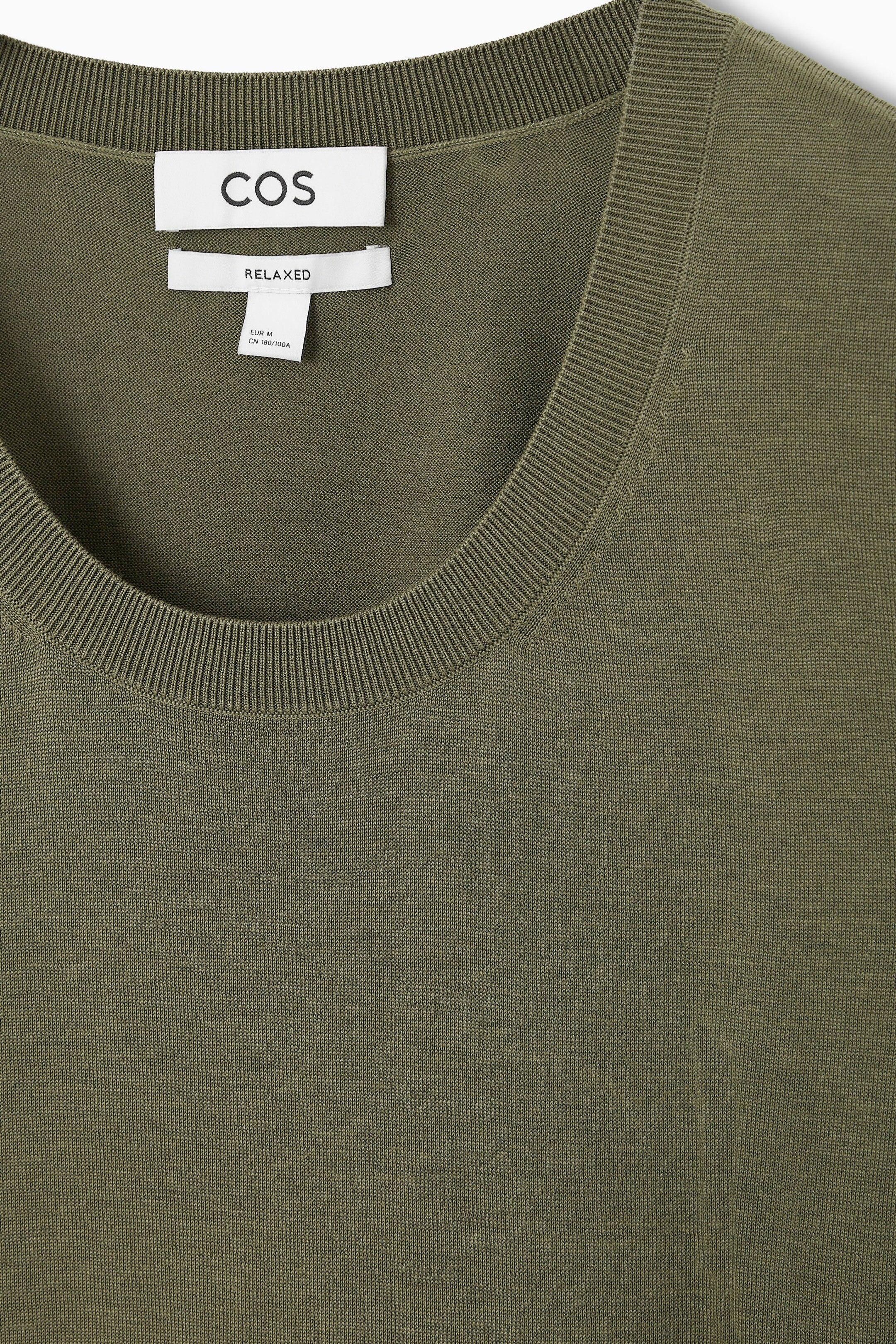 Grösseres Bild ansehen: LOCKERER STRICKPULLUNDER AUS SEIDE - KHAKI - HERREN | H&M CH 2