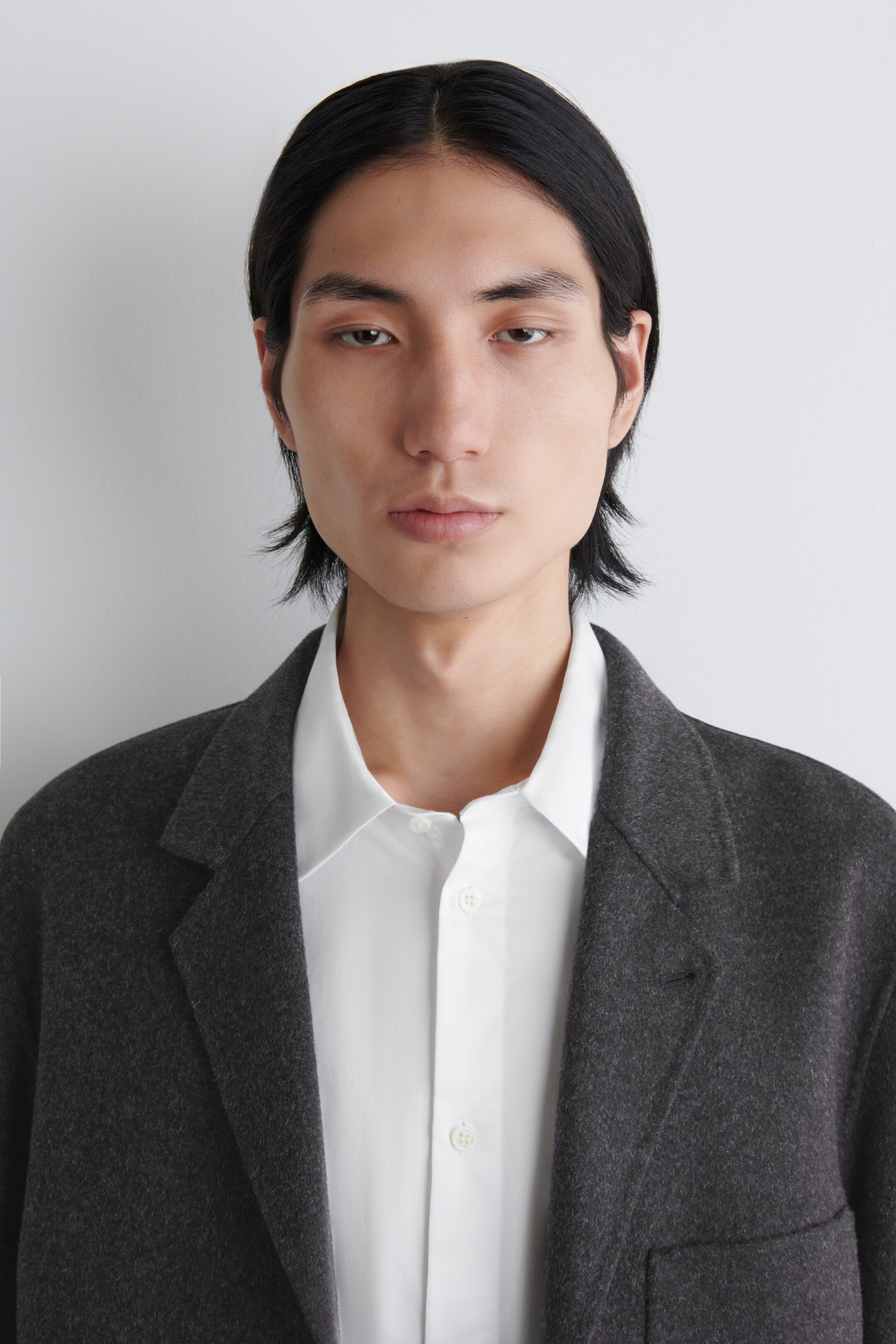 Ver imagen más grande: CAMISA DE ALGODÓN ESTRUCTURADA - BLANCO - HOMBRE | H&M ES 5