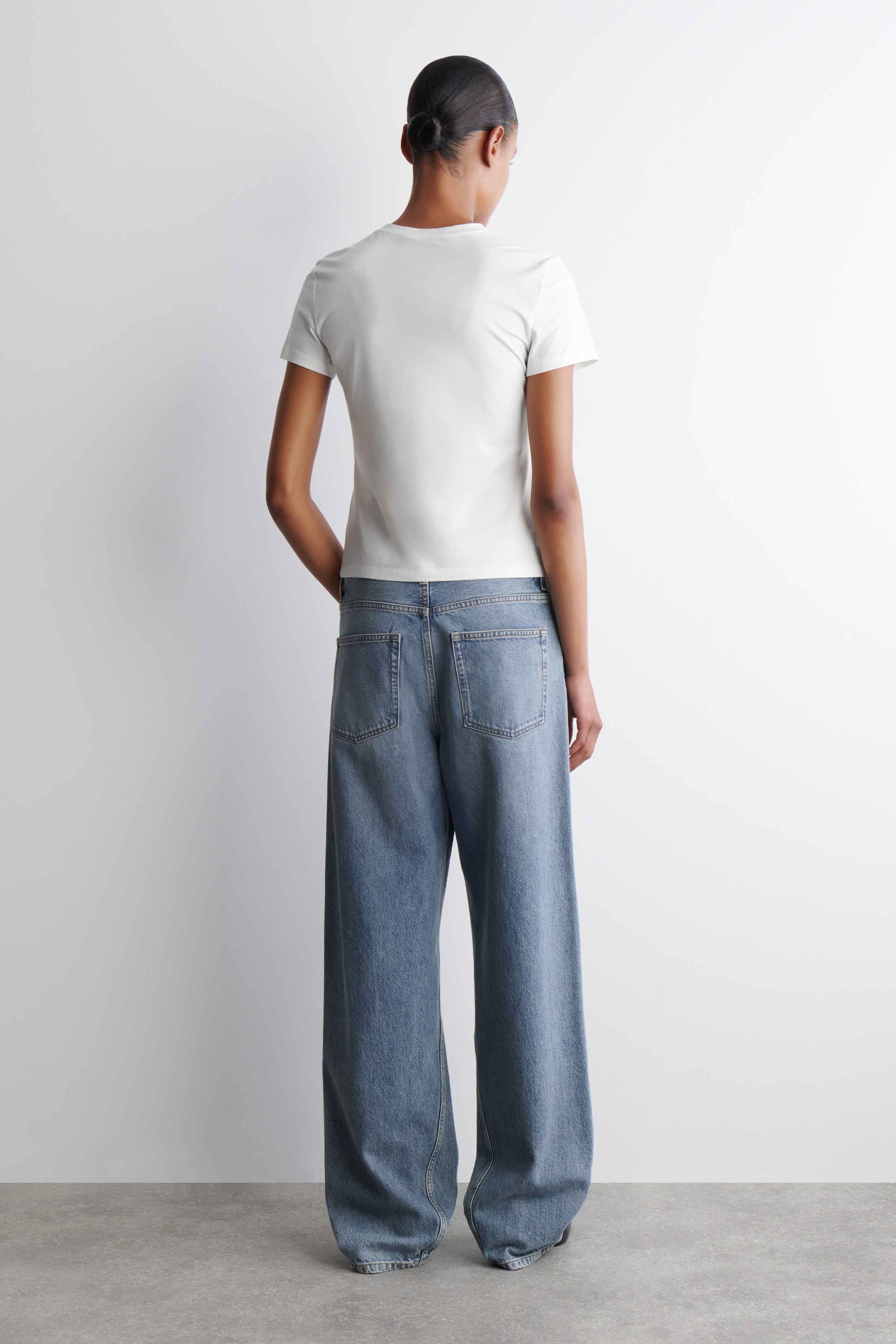 Grösseres Bild ansehen: FACADE JEANS MIT GERADEM BEIN - Blau - DAMEN | H&M CH 4