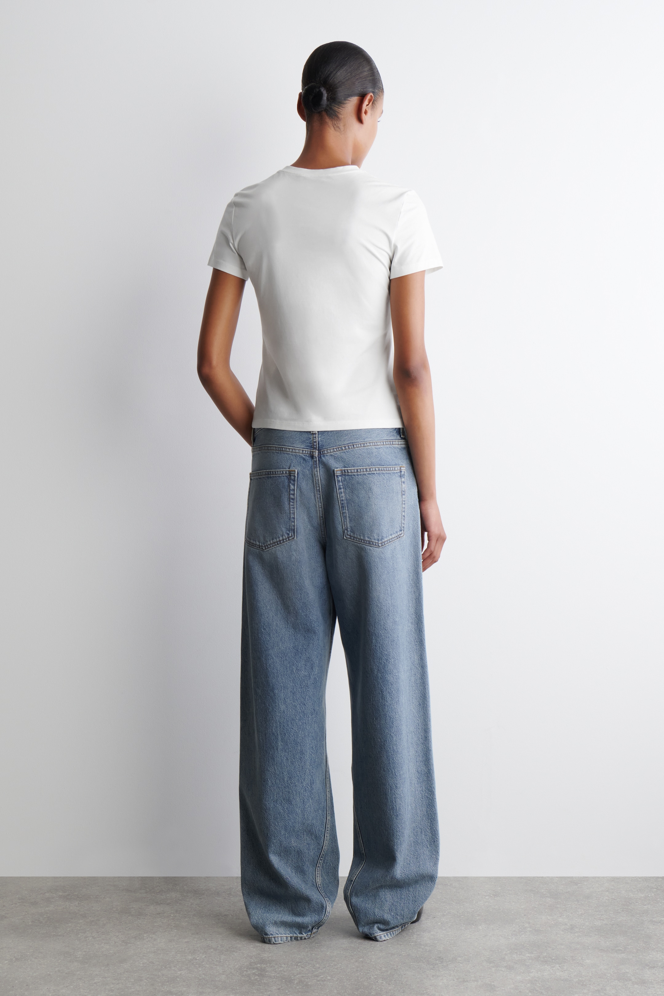 Agrandir l'image: JEAN DROIT FACADE - BLEU - FEMME | H&M CH 4