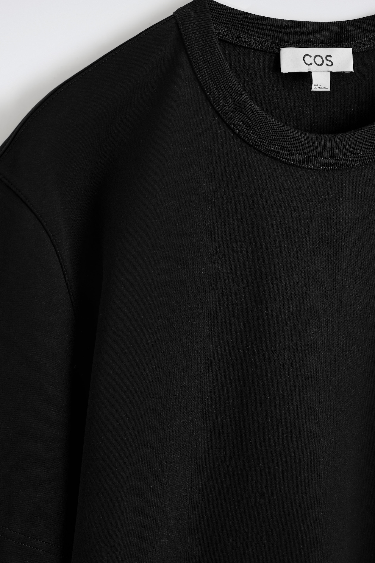 INTERLOCK COTTON CREW-NECK T-SHIRT