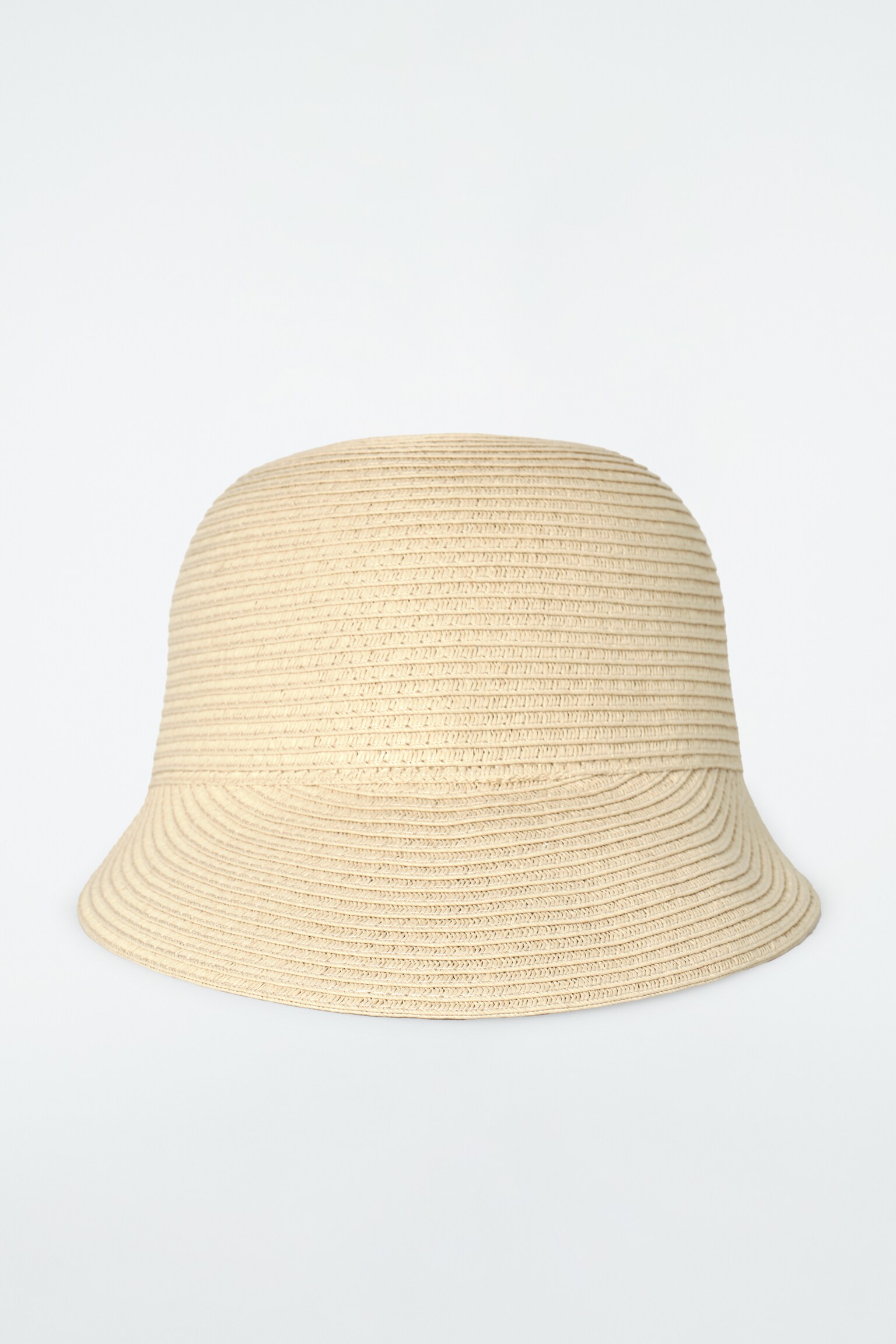 WOVEN STRAW BASEBALL CAP - SAND/BLACK - 4
