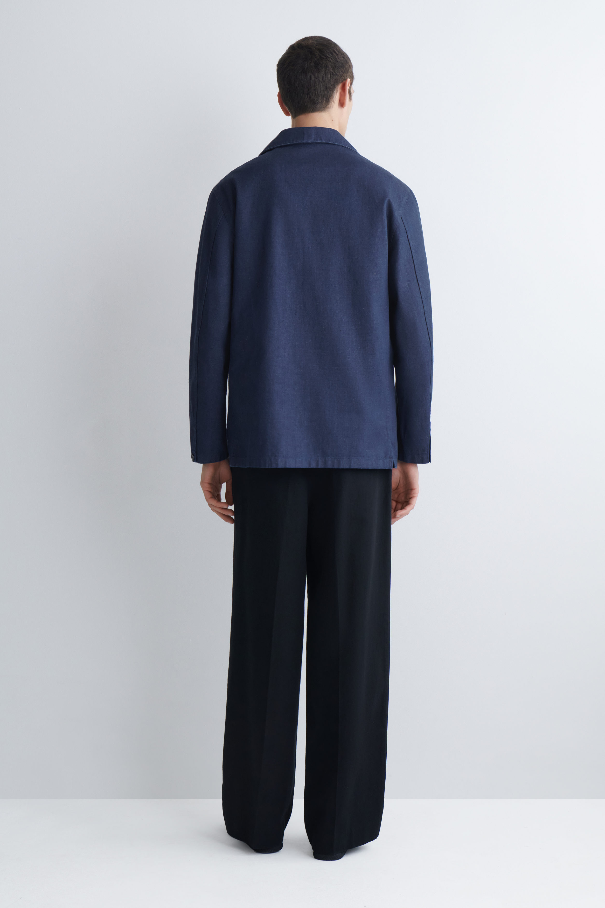 DENIM OVERSHIRT - INDIGO | COS CA