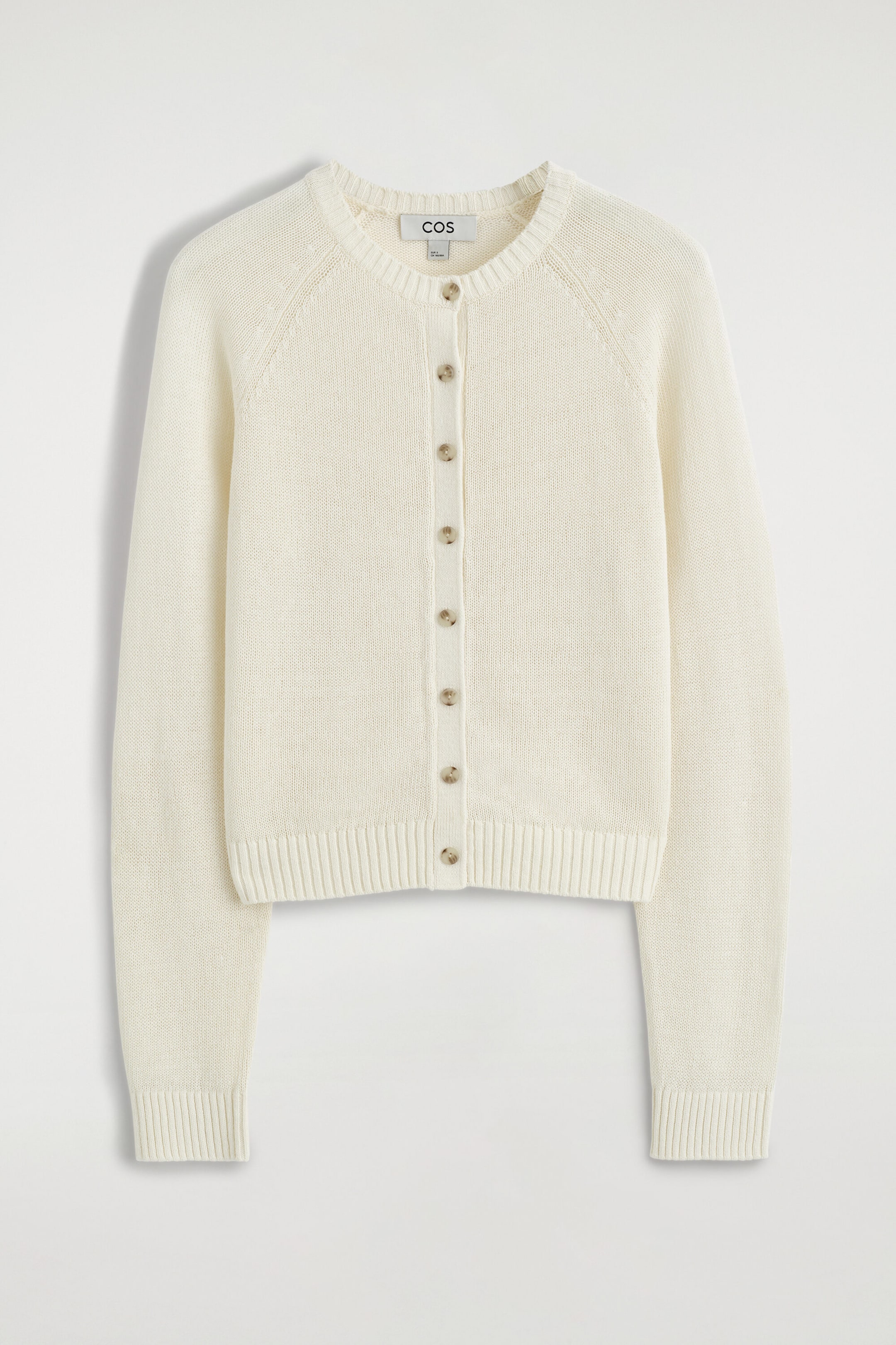 KNITTED LINEN CARDIGAN