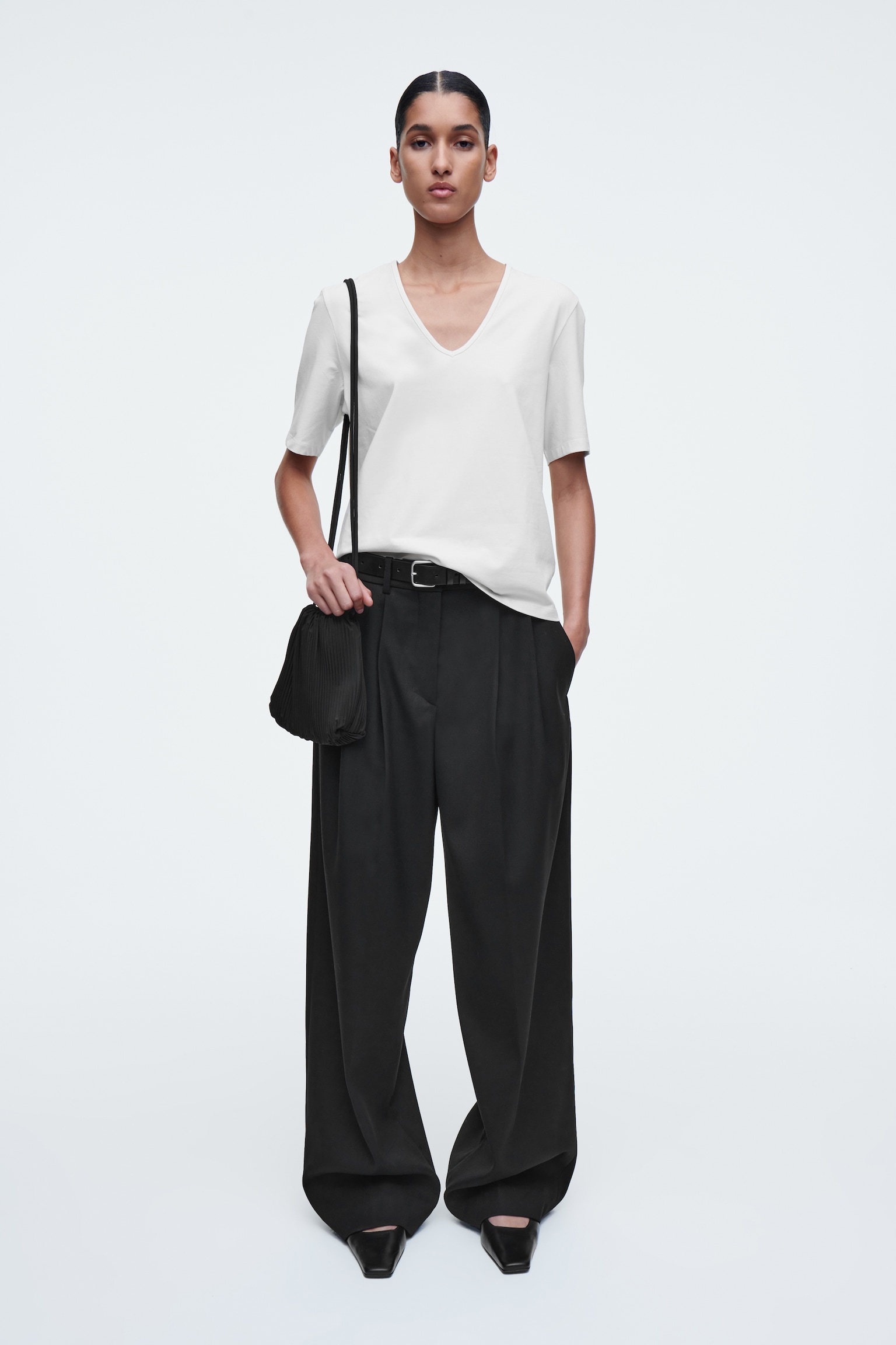 BANDOLERA SCALLOP - NEGRO - 3