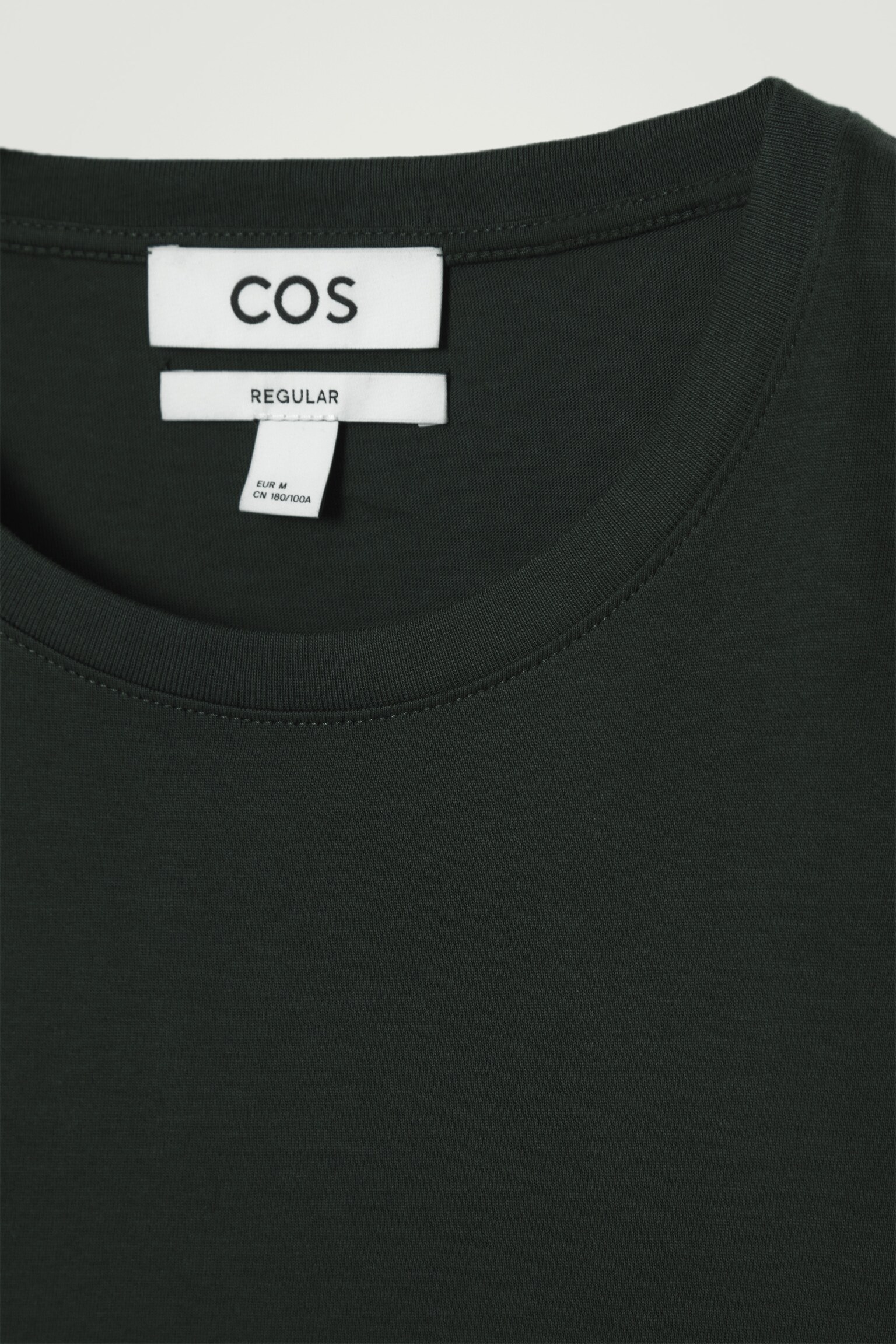 CAMISETA DE ALGODÓN REGULAR FIT - verde oscuro/Negro/AZUL MARINO/GRIS JASPEADO/Blanco - 6