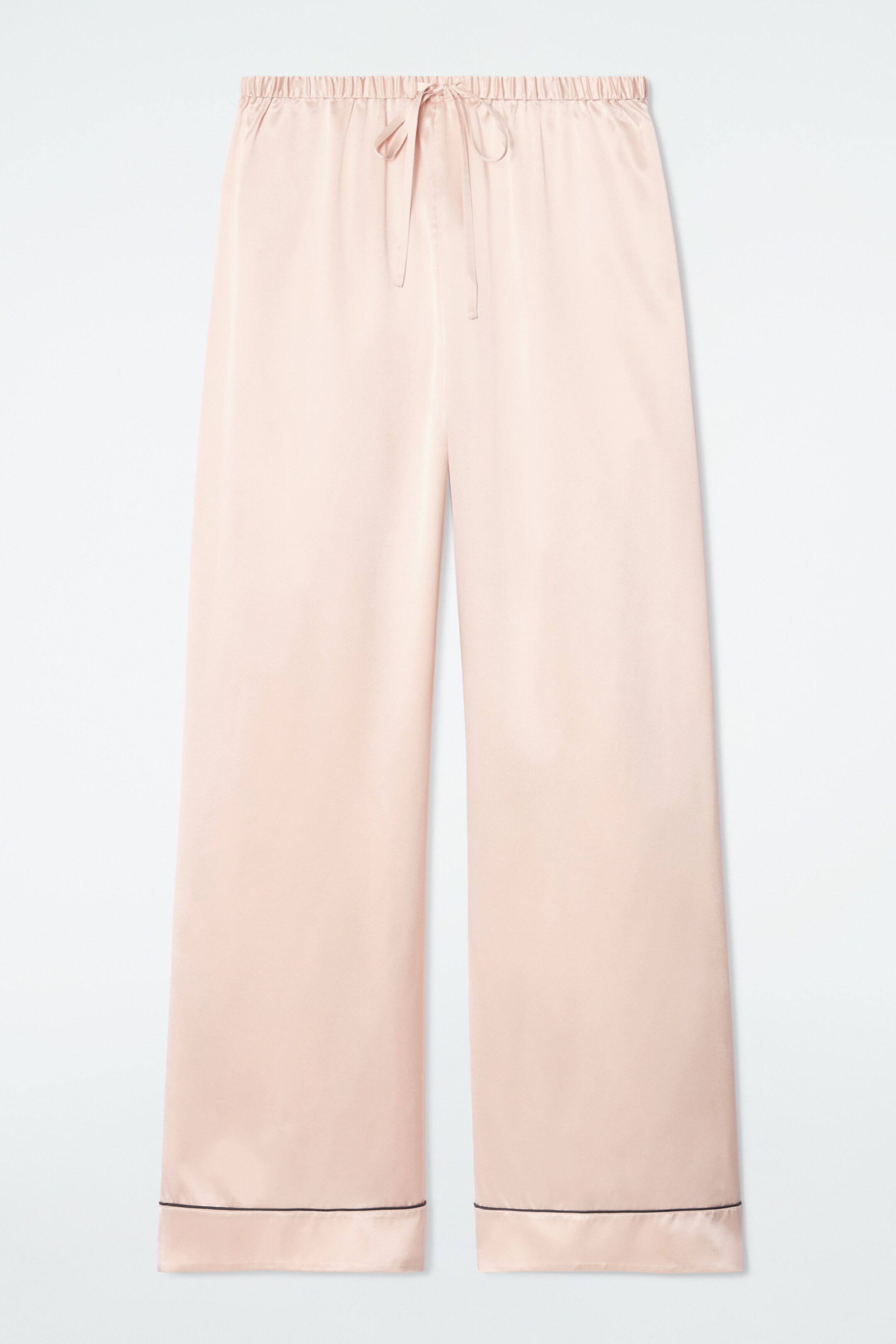 Ingrandisci l'immagine: PIPED SILK PYJAMA TROUSERS - APRICOT - DONNA | H&M CH 1