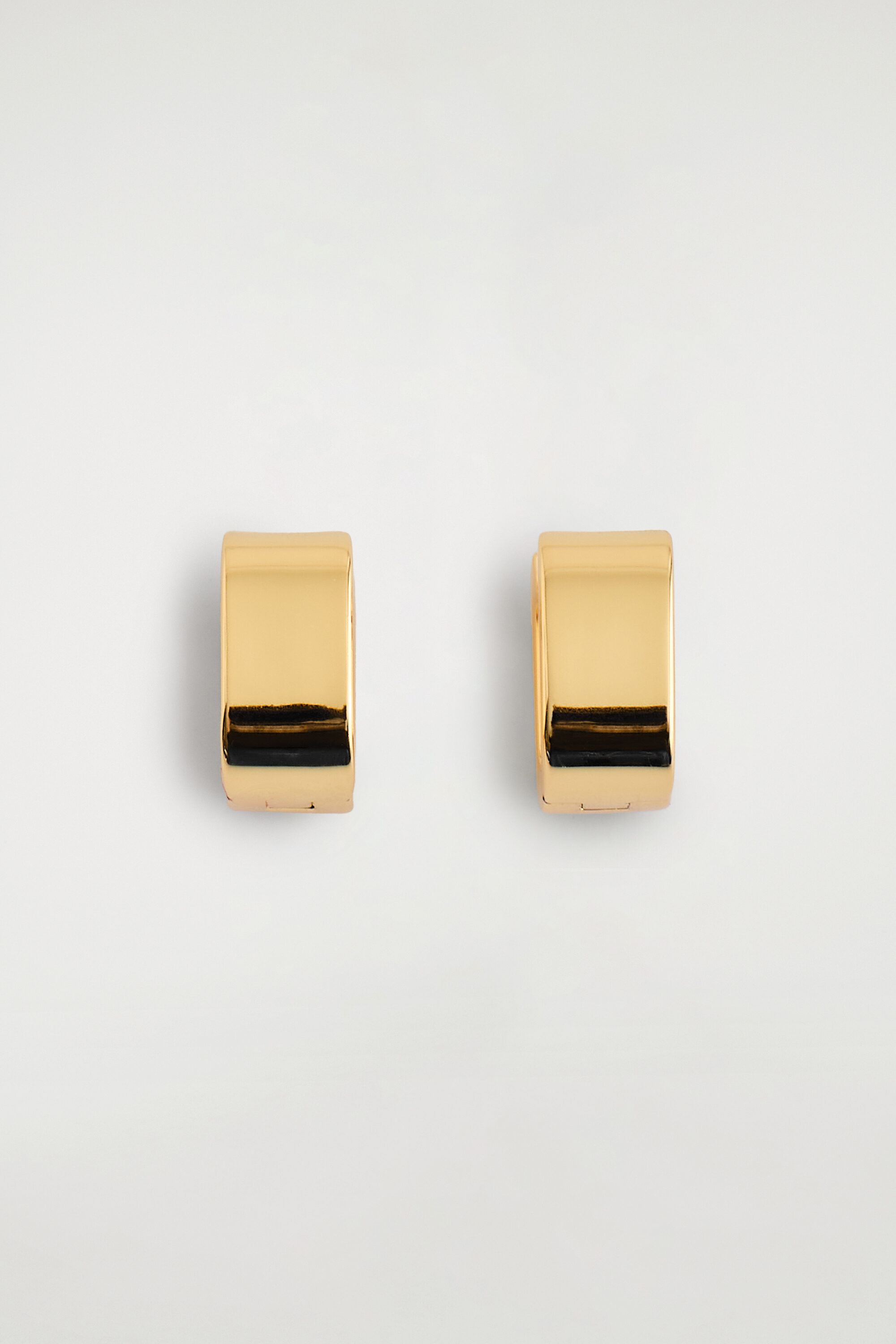 SQUARE HOOP EARRINGS - thumbnail 4