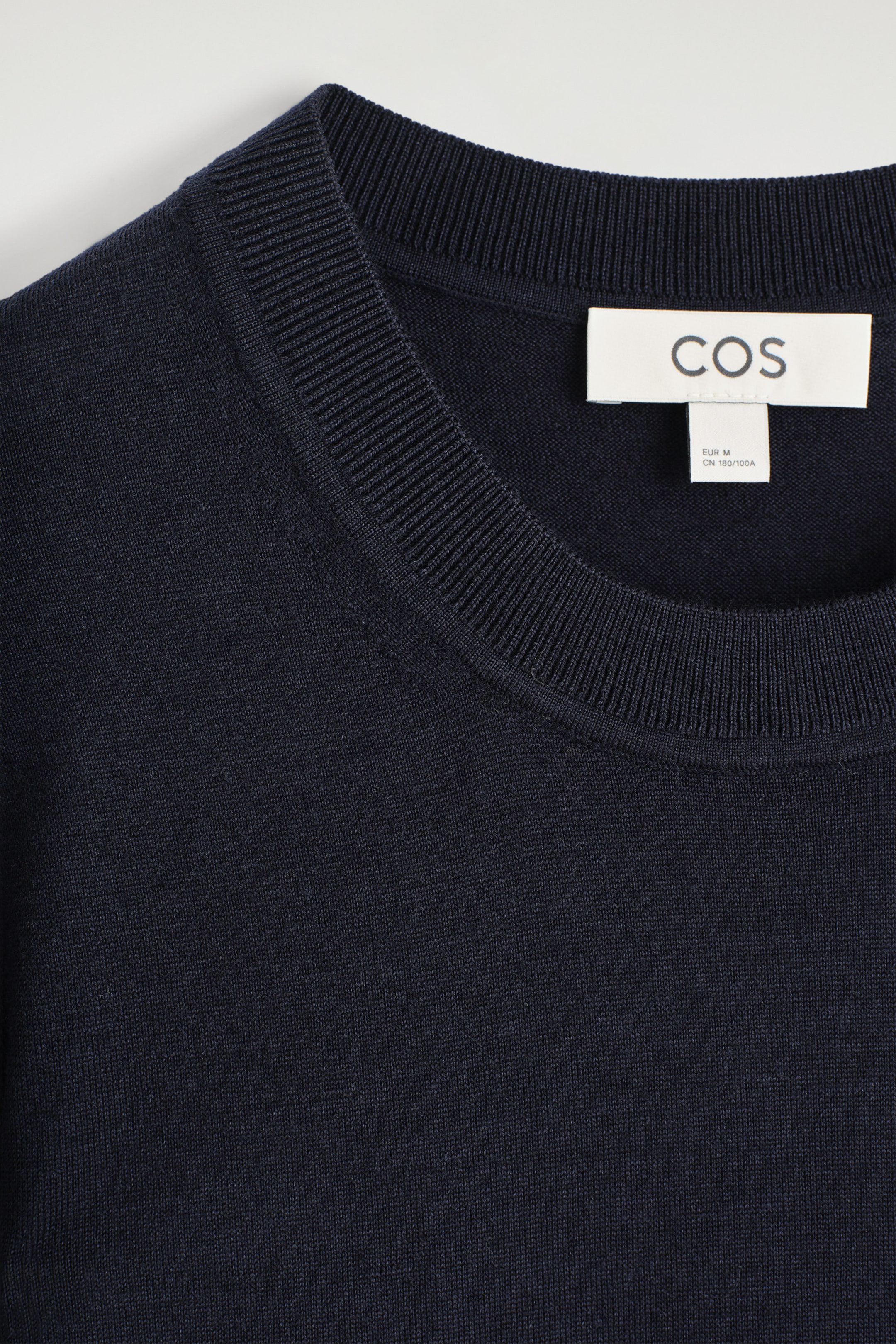 SLIM MERINO WOOL CREW-NECK SWEATER