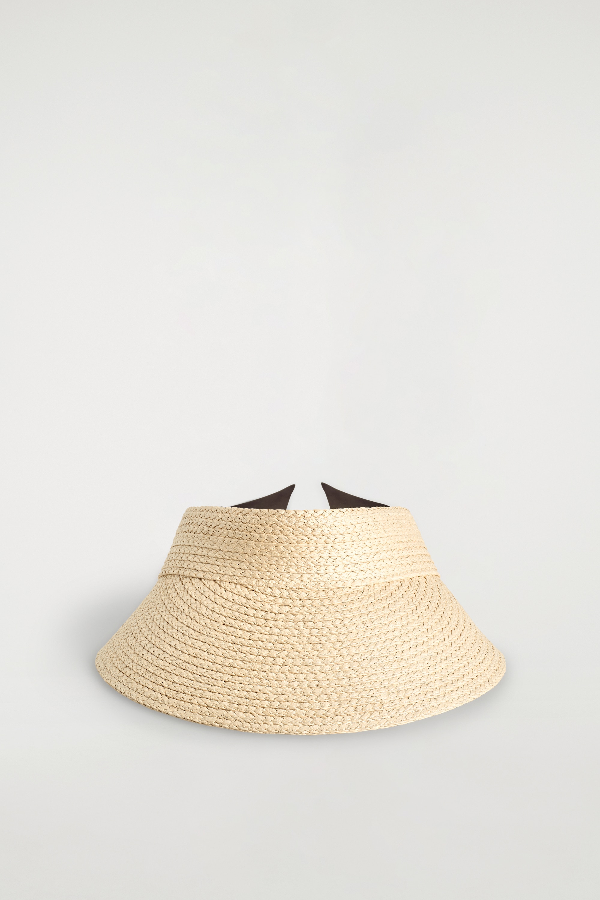 VISIÈRE EN PAILLE - BEIGE