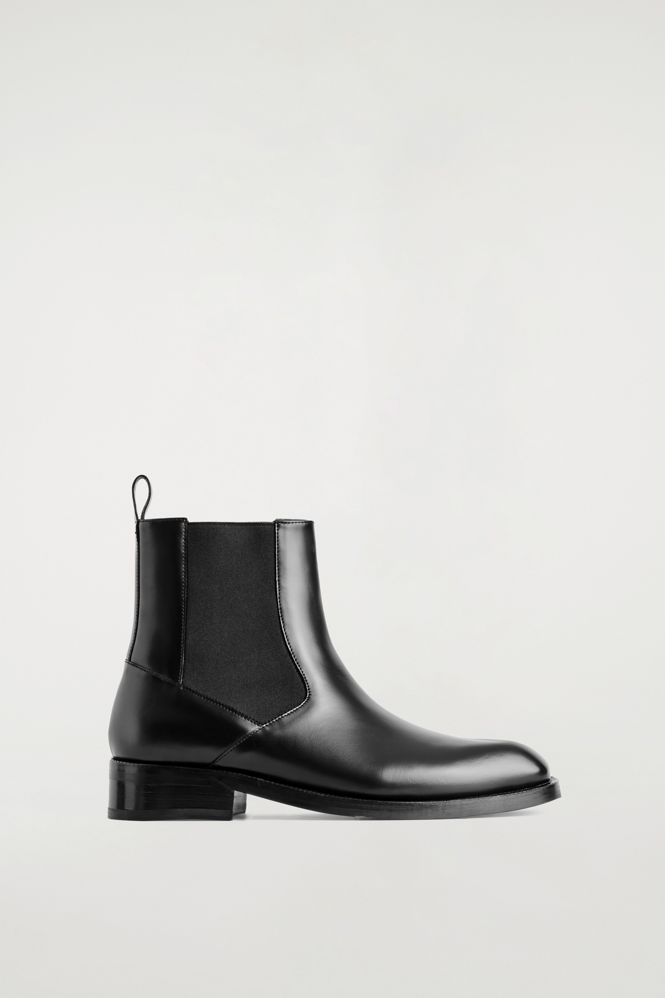 Grotere afbeelding bekijken: CHELSEA LAARSJES VAN LEER MET VIERKANT NEUSJE - ZWART - HEREN | H&M NL 5
