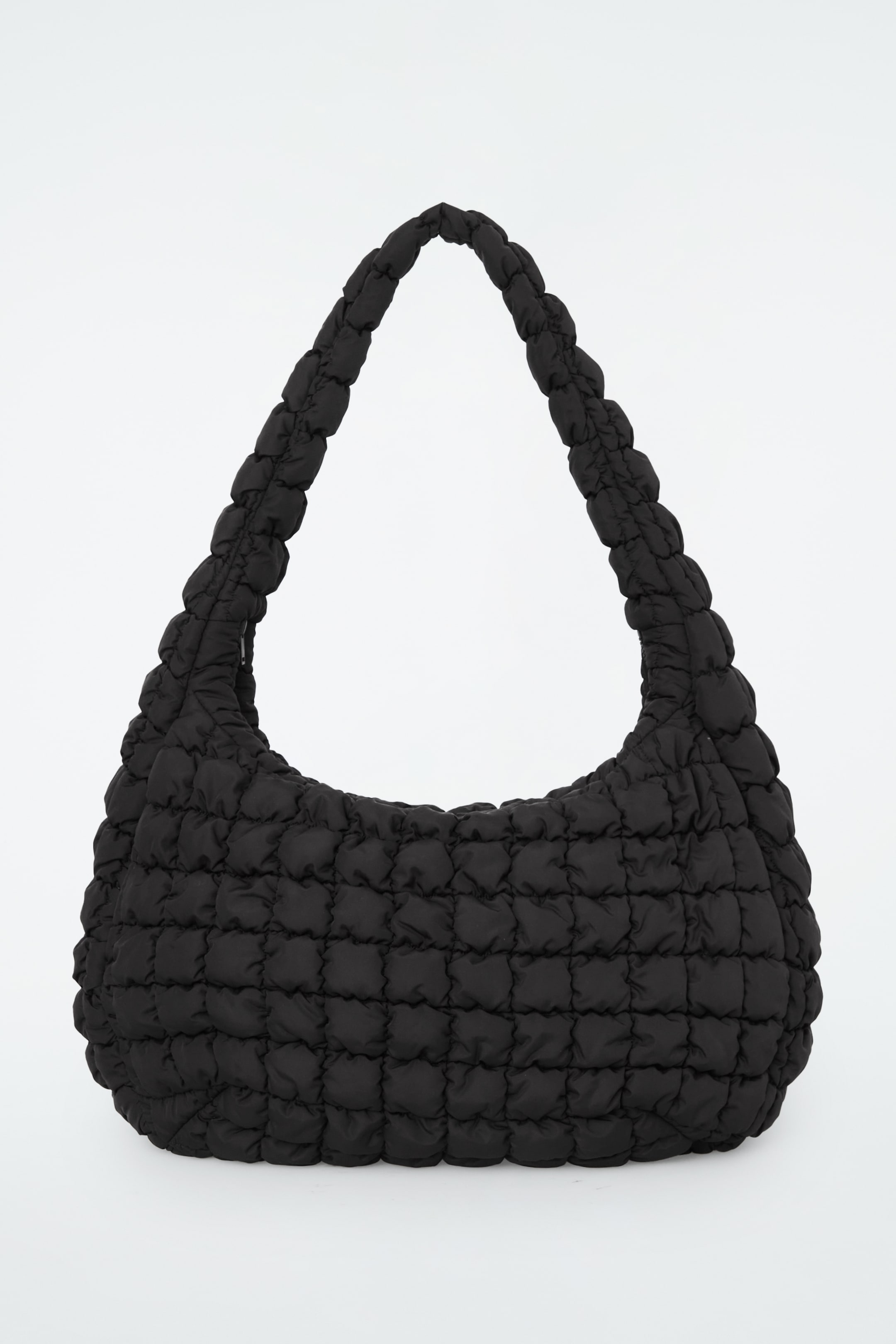 Grotere afbeelding bekijken: OVERSIZED GEVOERDE CROSSBODY TAS - Zwart - DAMES | H&M BE 4