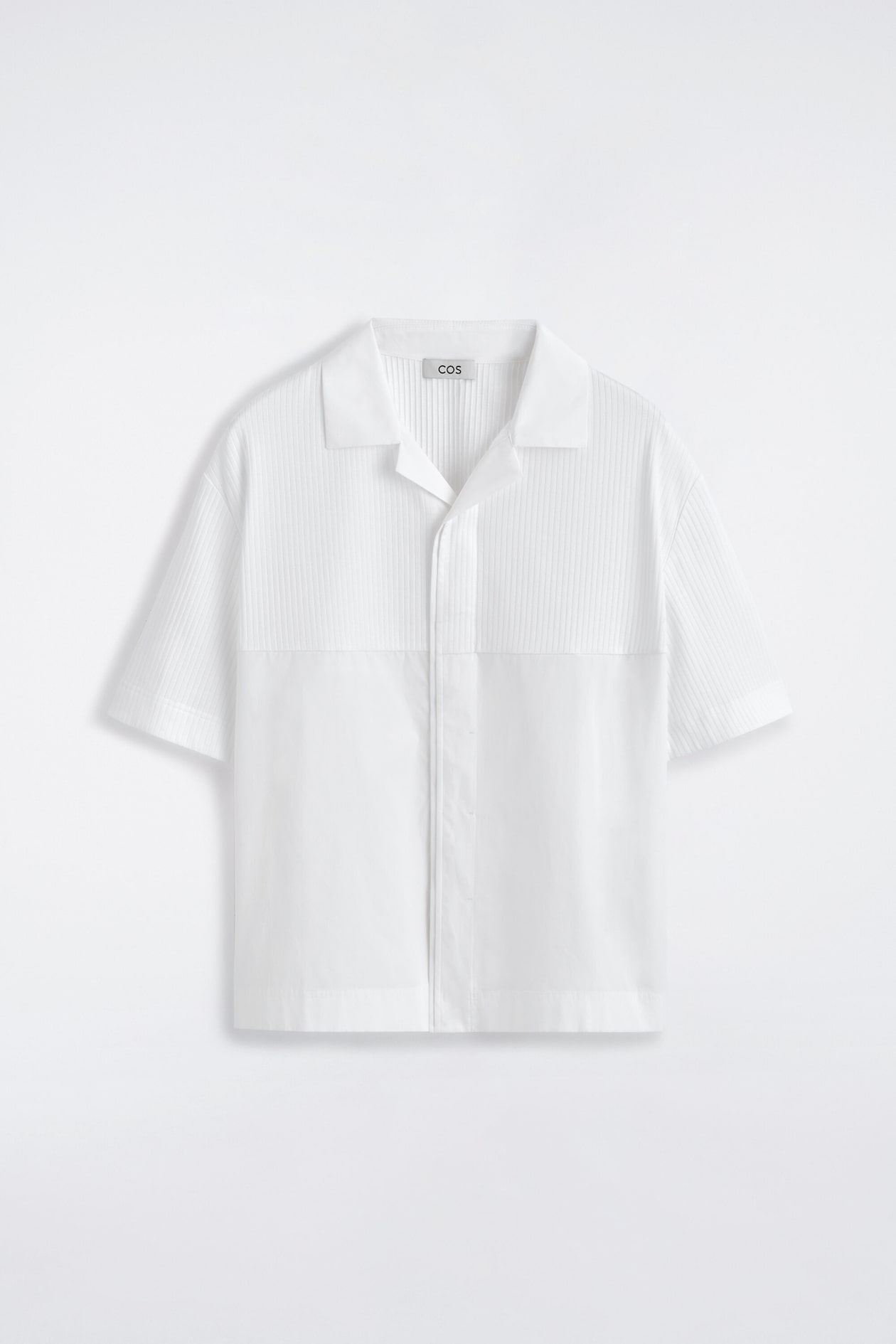 RELAXED CONTRAST-PANEL SHIRT