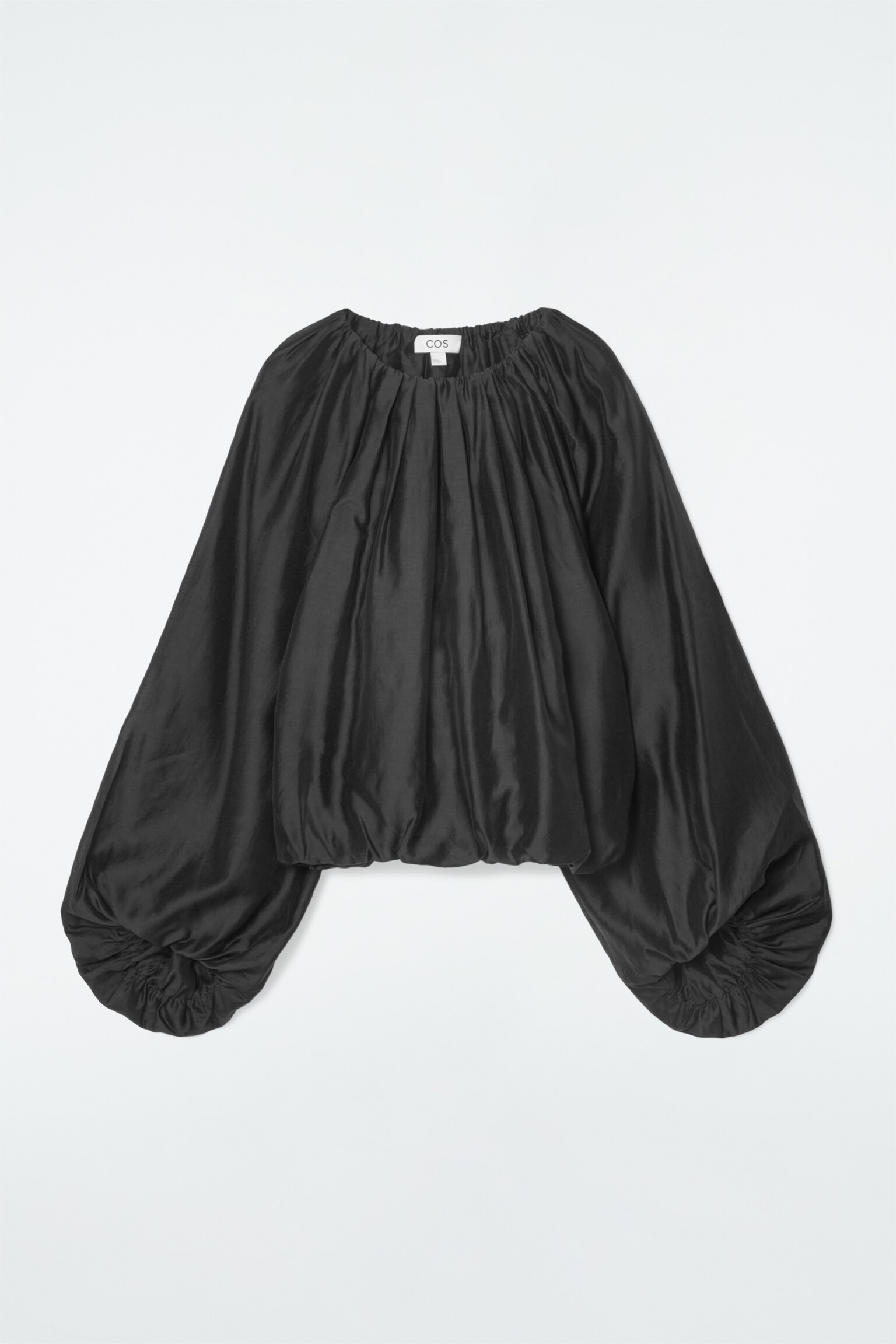 PARACHUTE BLOUSE - BLACK