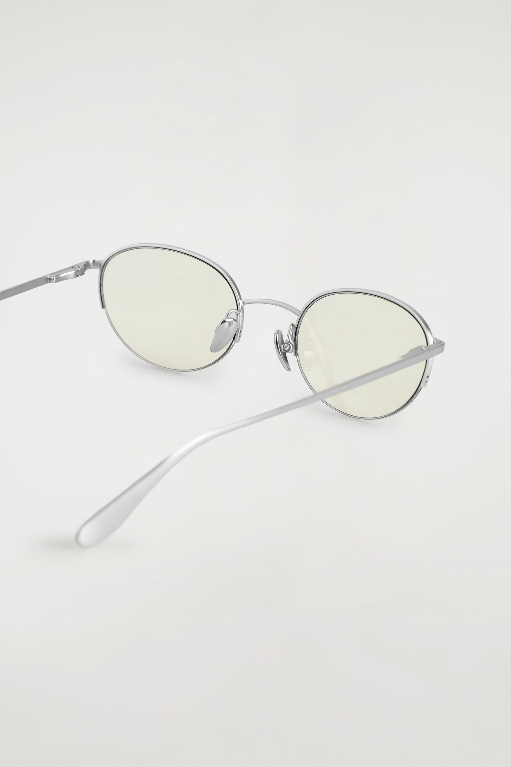Women's SILVER ROUND WIRE-FRAME SUNGLASSES | H&M GB