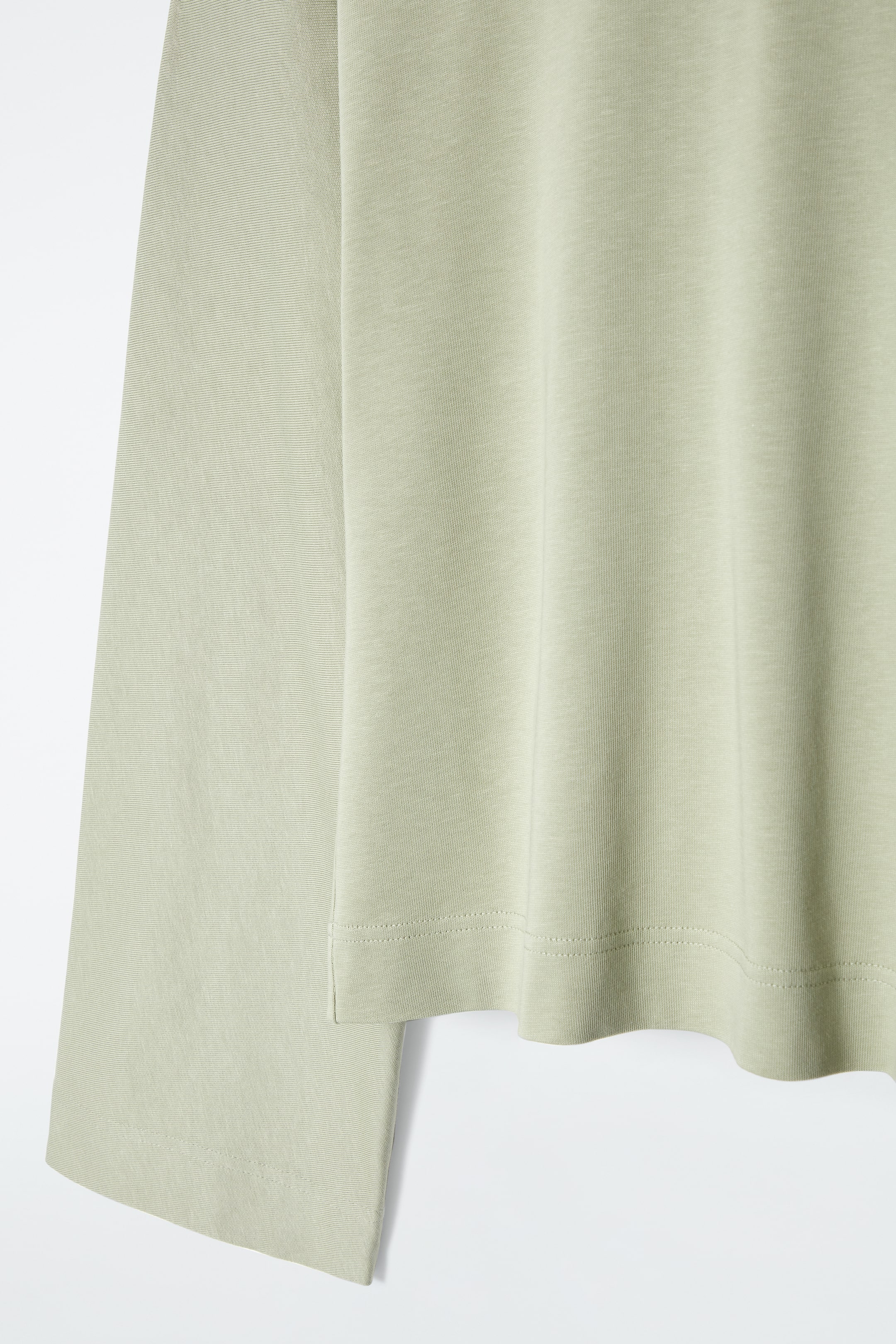 Grotere afbeelding bekijken: BOXY LONGSLEEVED T-SHIRT - SALIEGROEN - DAMES | H&M NL 8