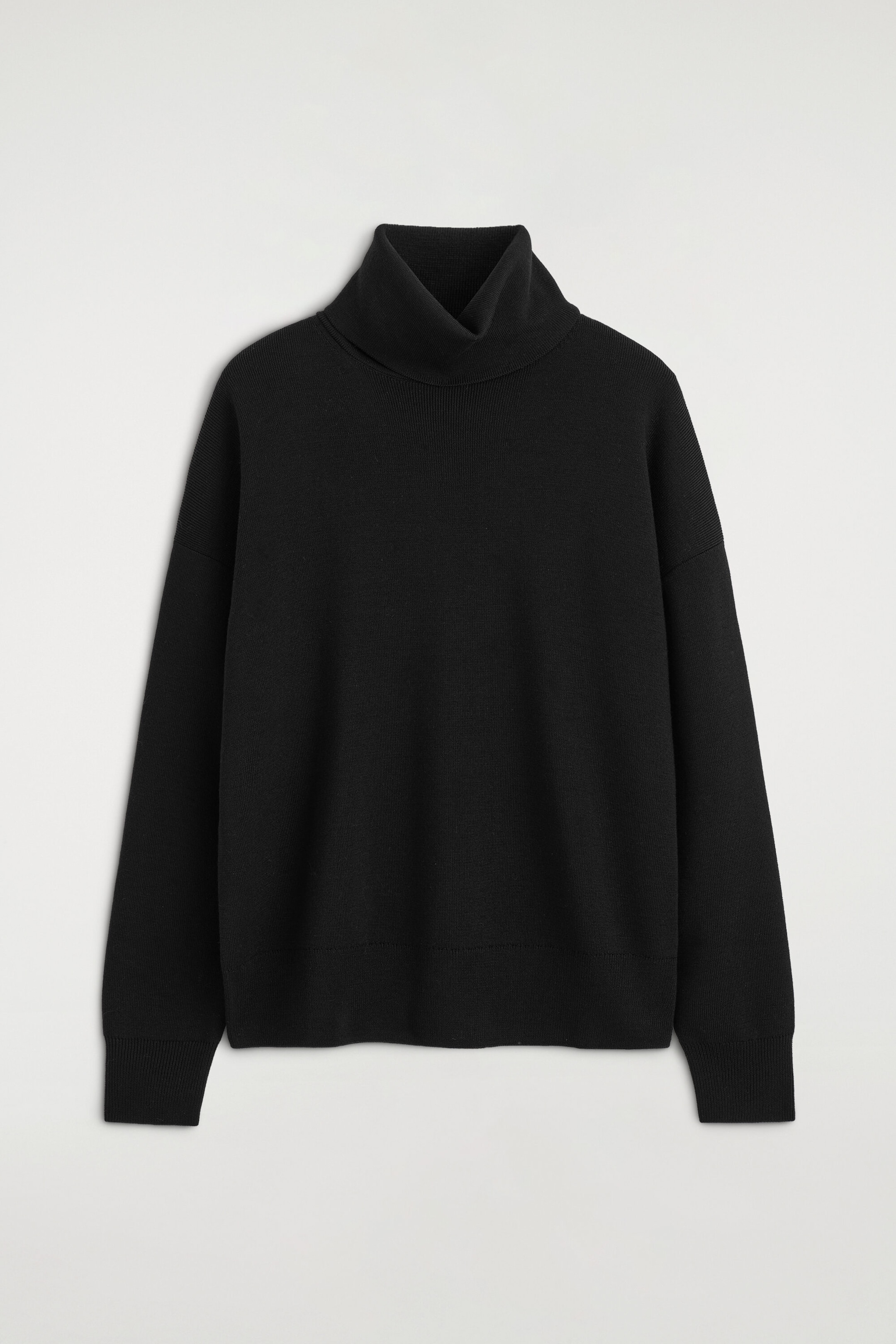 PULL COL ROULÉ EN LAINE MÉRINOS