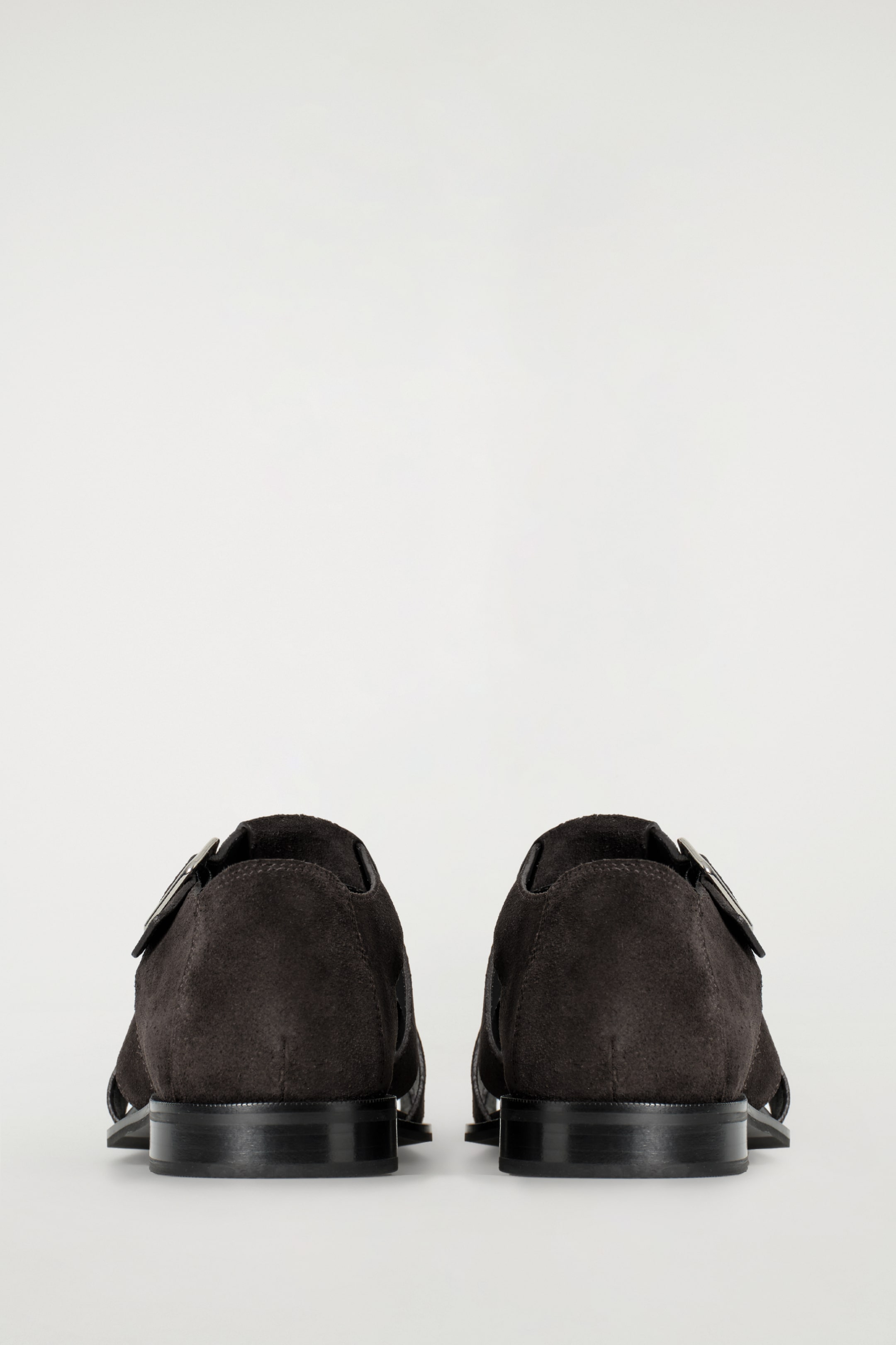 Agrandir l'image: SANDALES SPARTIATES EN DAIM - BRUN - FEMME | H&M CH 5