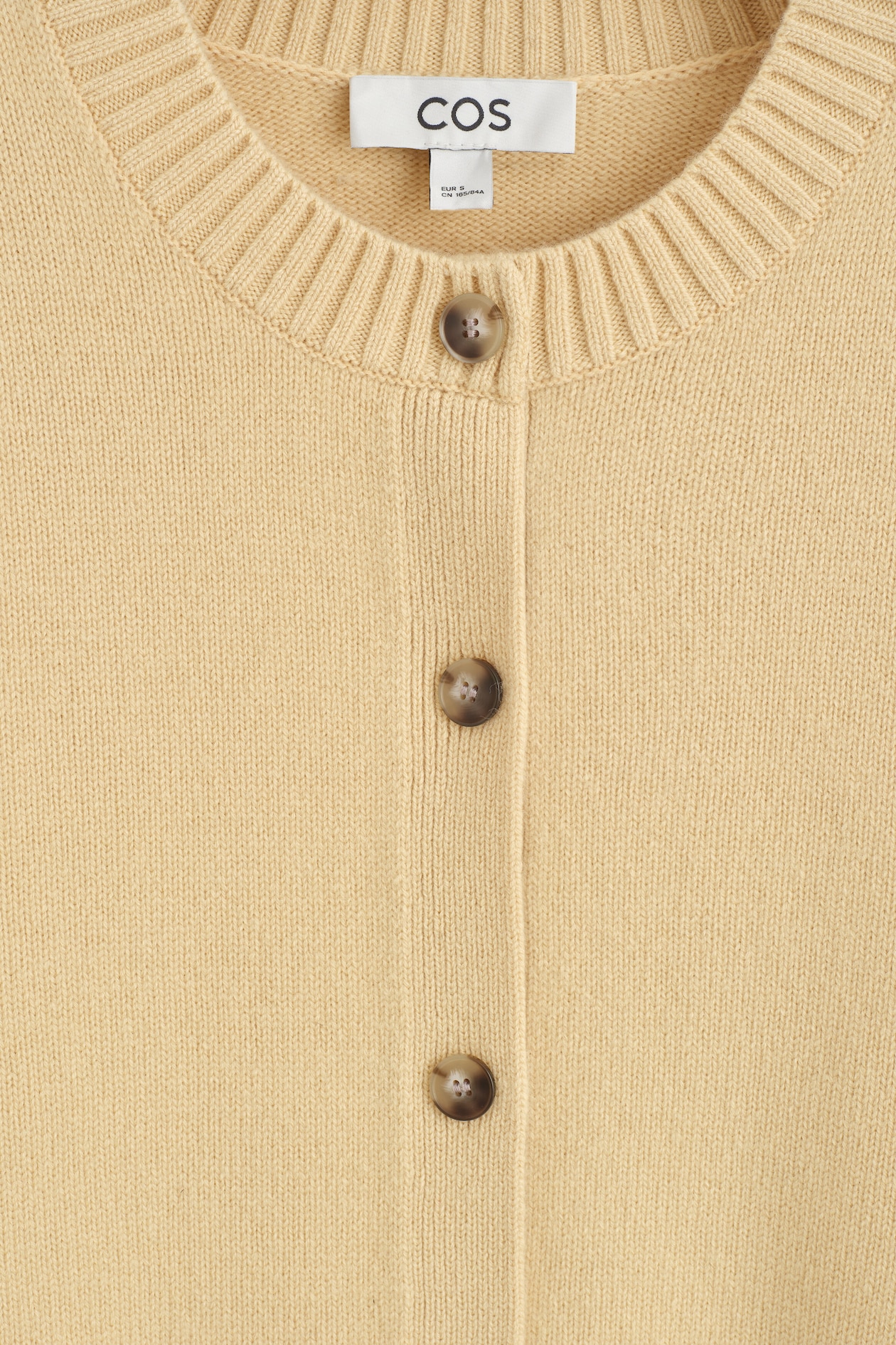MERINO WOOL SWEATER — BUTTER YELLOW