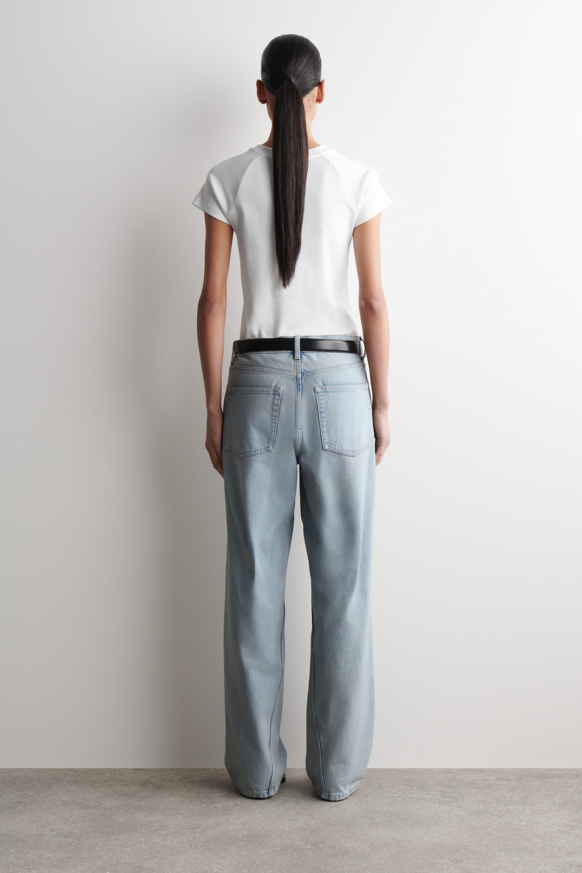 FACADE STRAIGHT-LEG JEANS - LIGHT BLUE | COS US