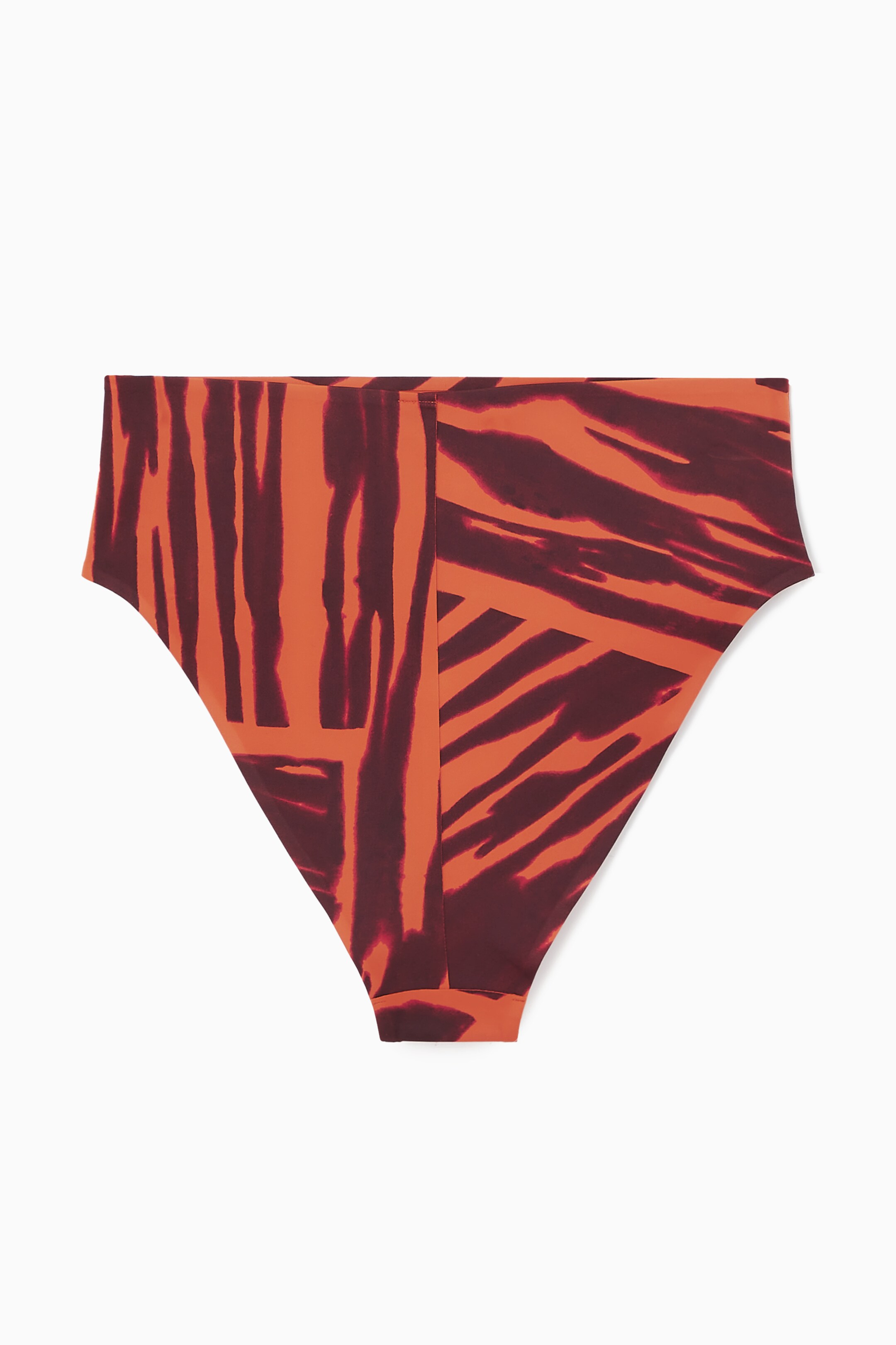 Ingrandisci l'immagine: HIGH-WAISTED SCUBA BIKINI BRIEFS - BROWN / ORANGE / PINK - DONNA | H&M CH 2