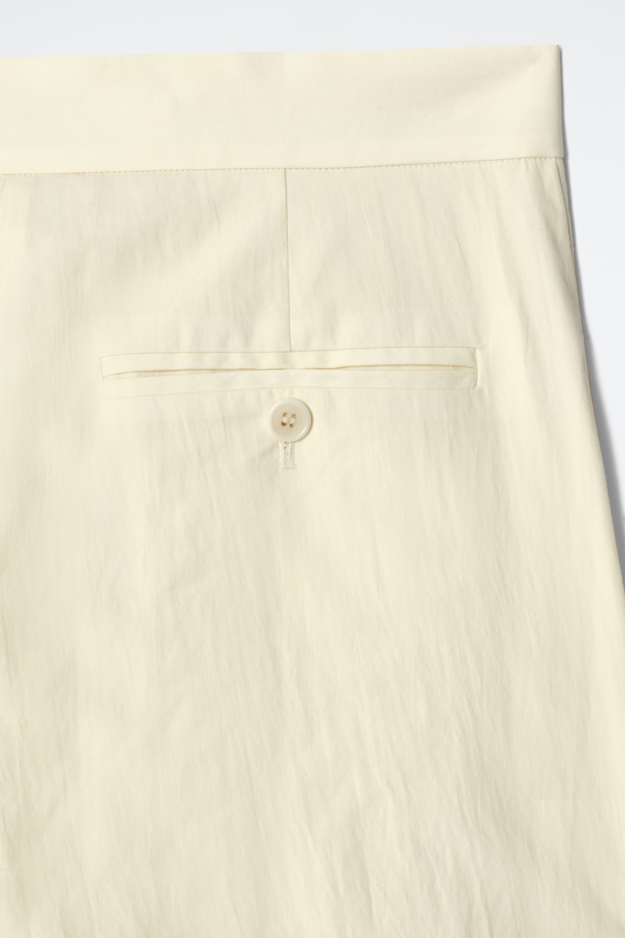 Grösseres Bild ansehen: ELEGANTE BAUMWOLLHOSE MIT GERADEM BEIN - HELLGELB - DAMEN | H&M CH 7