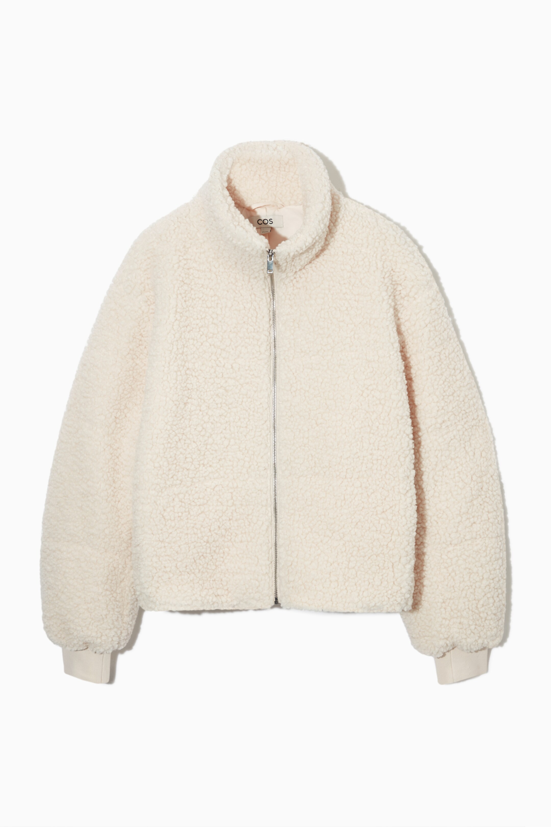 Größeres Bild anzeigen: BOMBERJACKE AUS FLEECE - CREMEFARBEN - Ladies | H&M AT 1