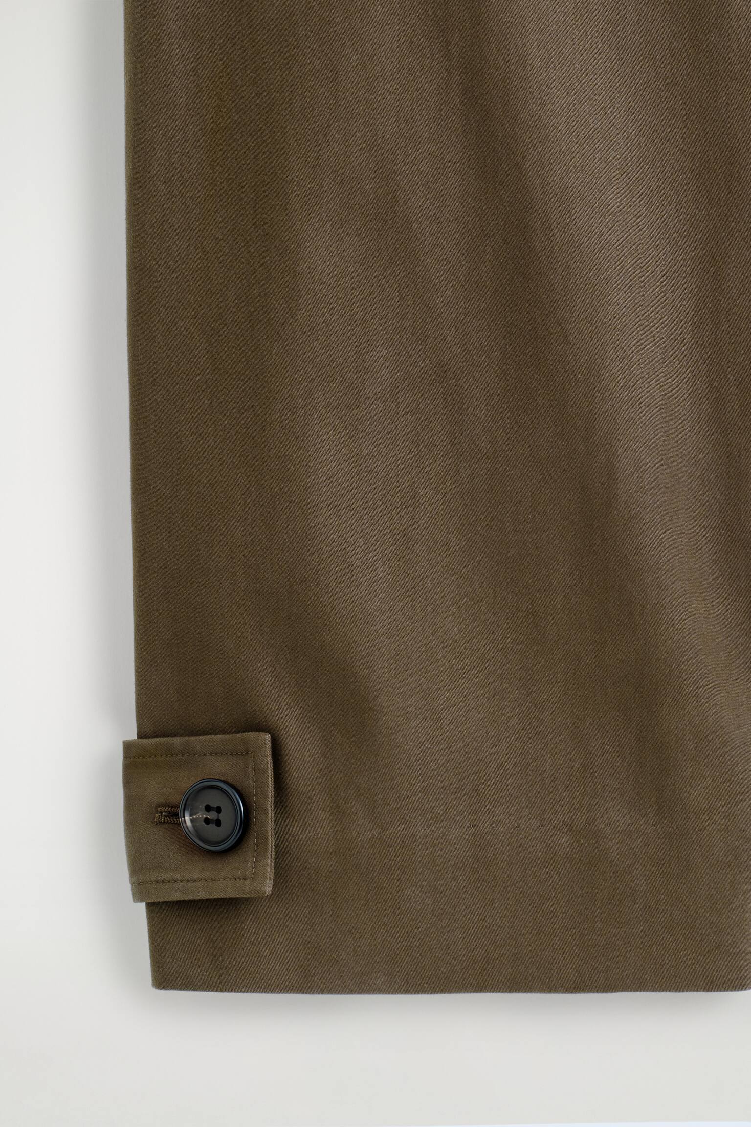 BARREL-LEG COTTON UTILITY TROUSERS - BROWN/LIGHT BEIGE - 5