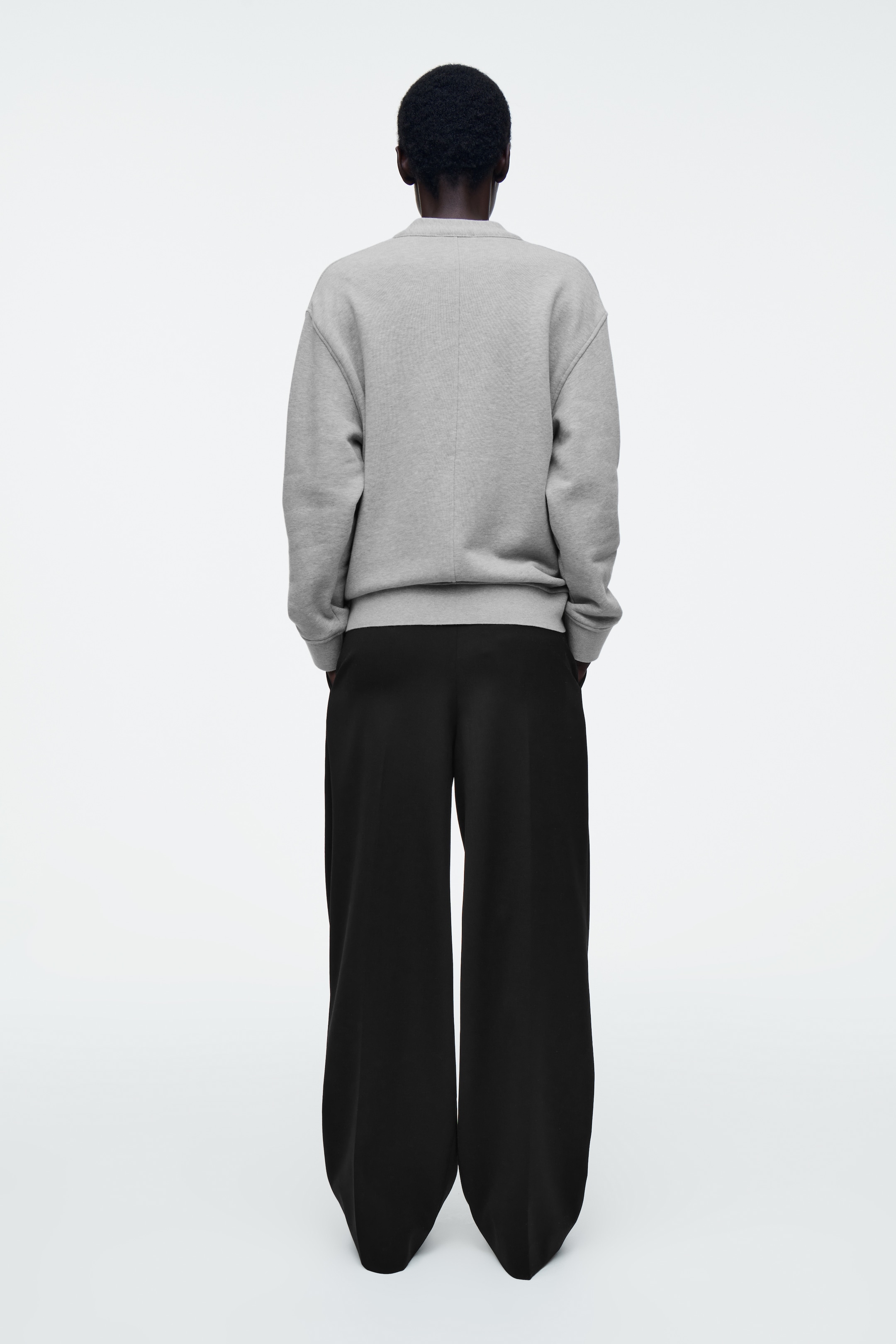 Visualizza immagine più grande: CARDIGAN IN JERSEY CON SCOLLO A V - GRIGIO MÉLANGE - DONNA | H&M IT 6