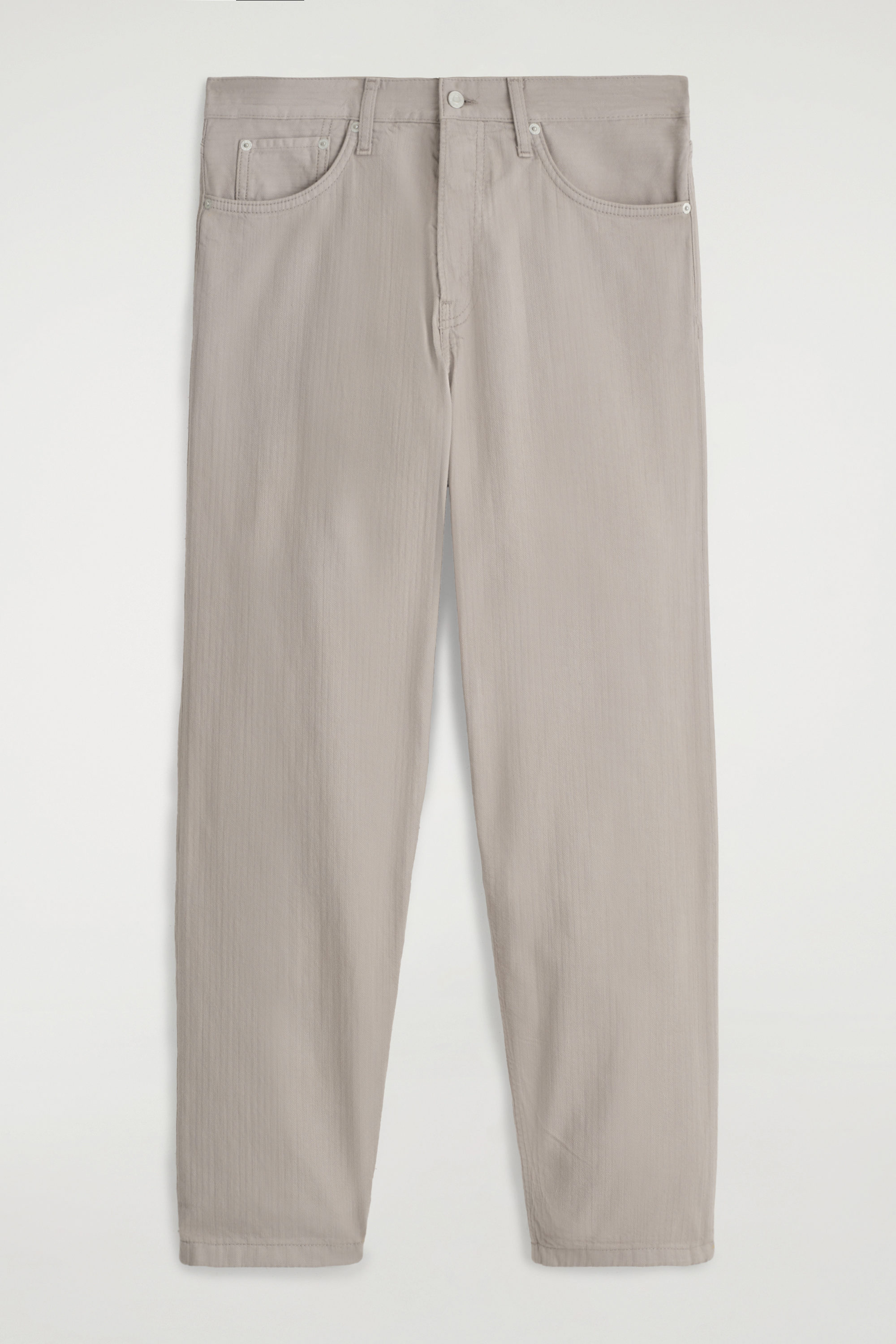 RELAXED STRAIGHT-LEG CHINOS - BEIGE | COS