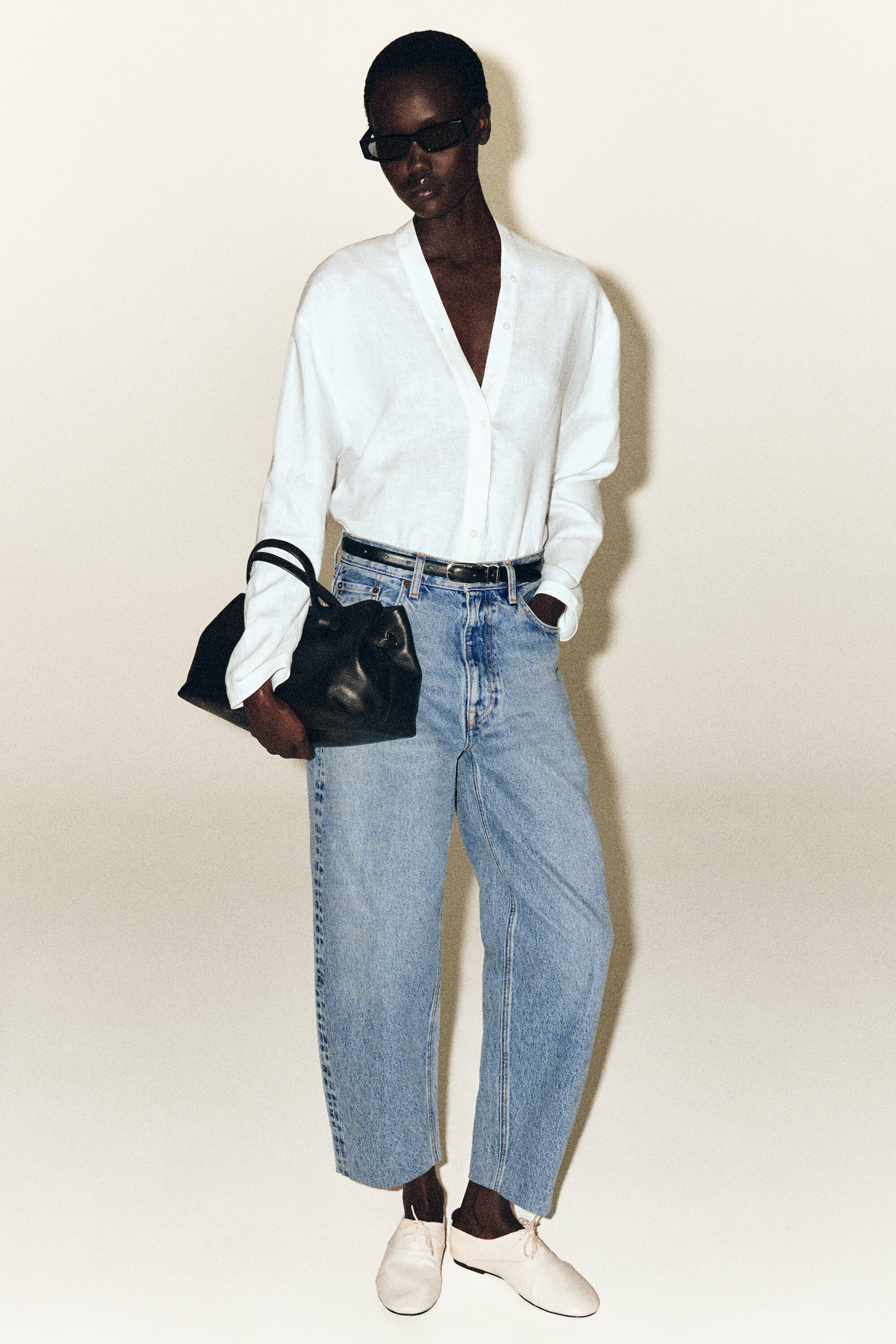 casual カンナ 30 UMBRA TAPERED JEANS - BLUE | COS US