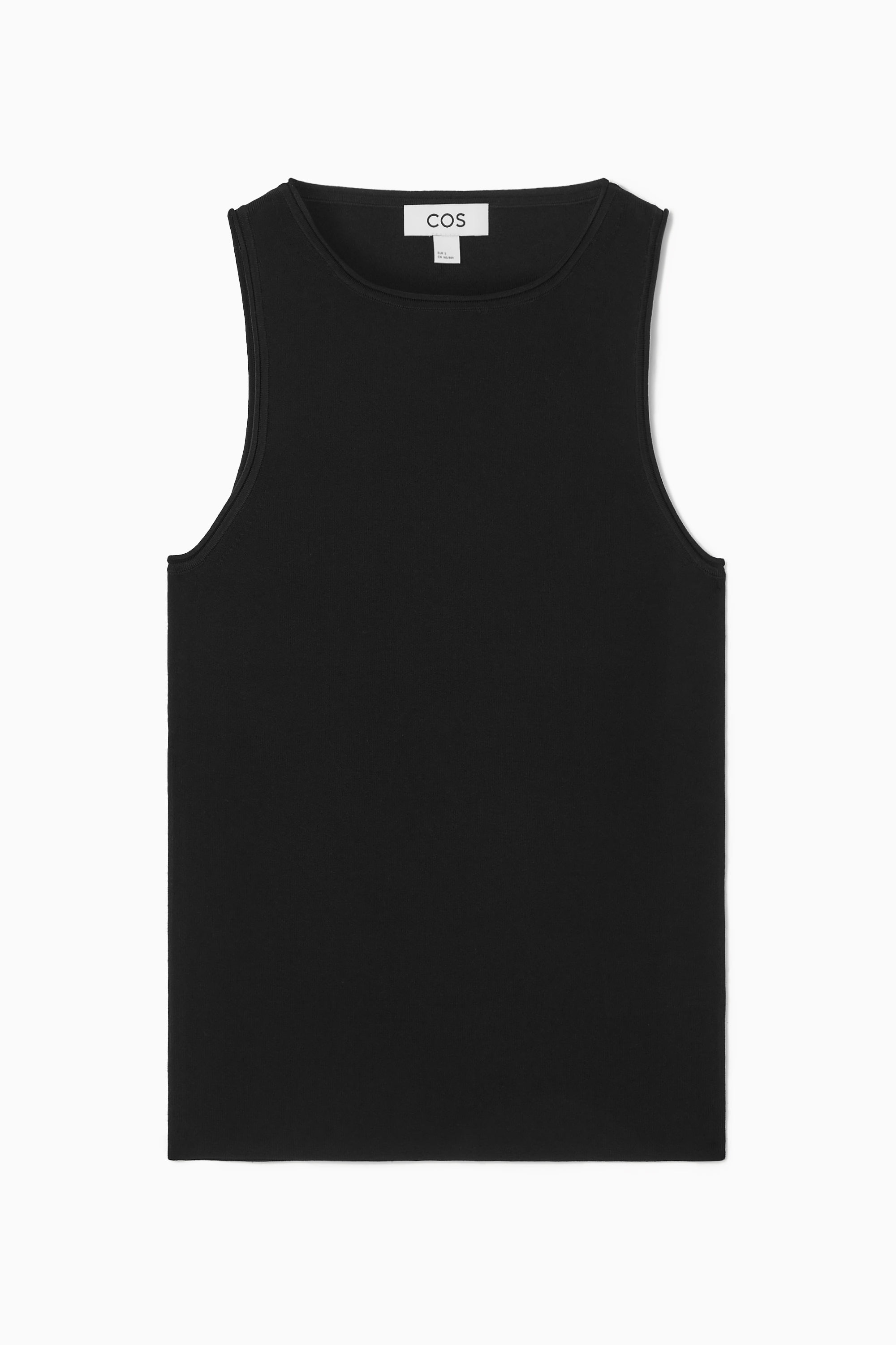 トップス yo BIOTOP knit tank top black e BIOTOP | BIOTOP - ビオトープ -