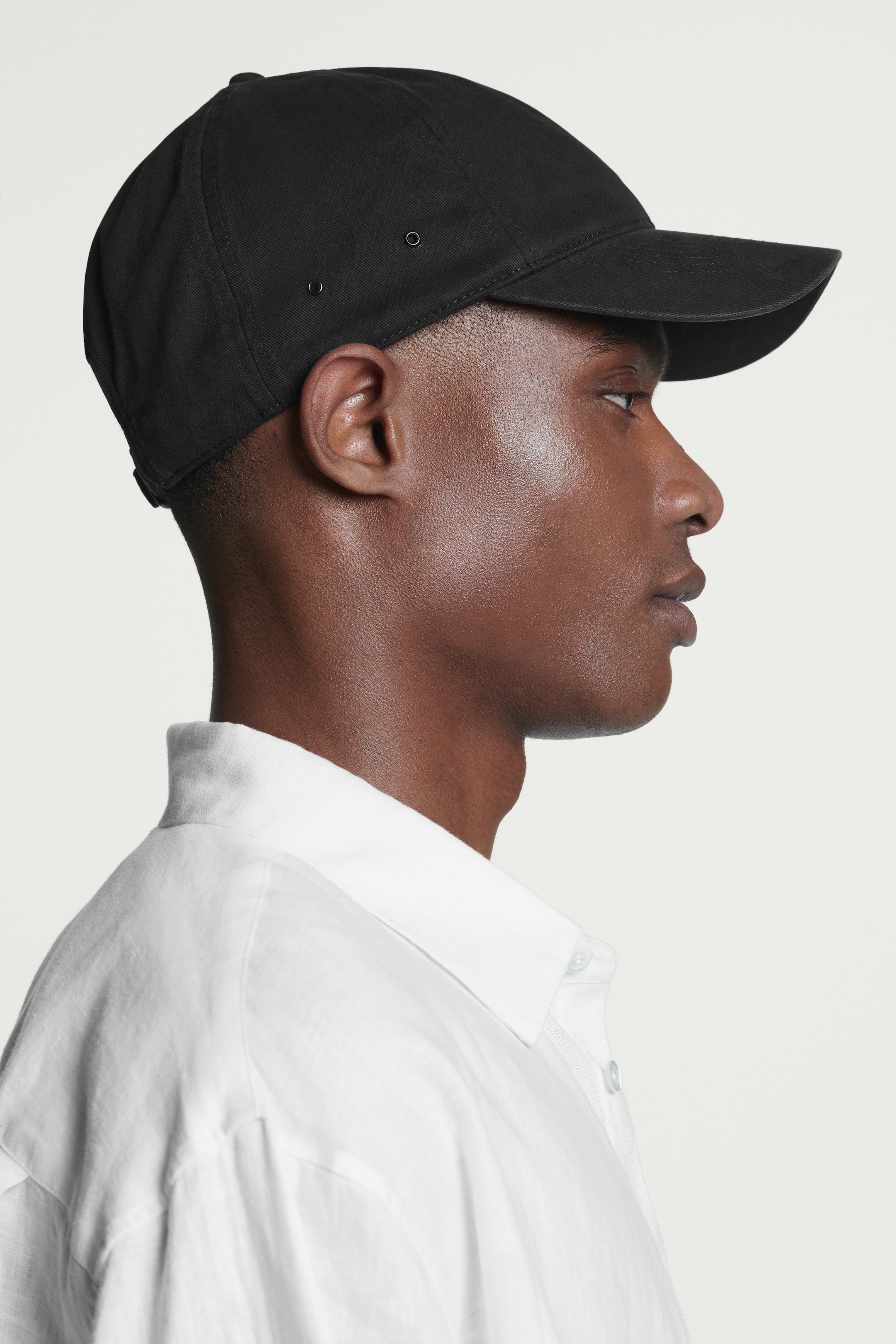 Agrandir l'image: CASQUETTE EN SERGÉ DE COTON - NOIR - HOMME | H&M FR 2