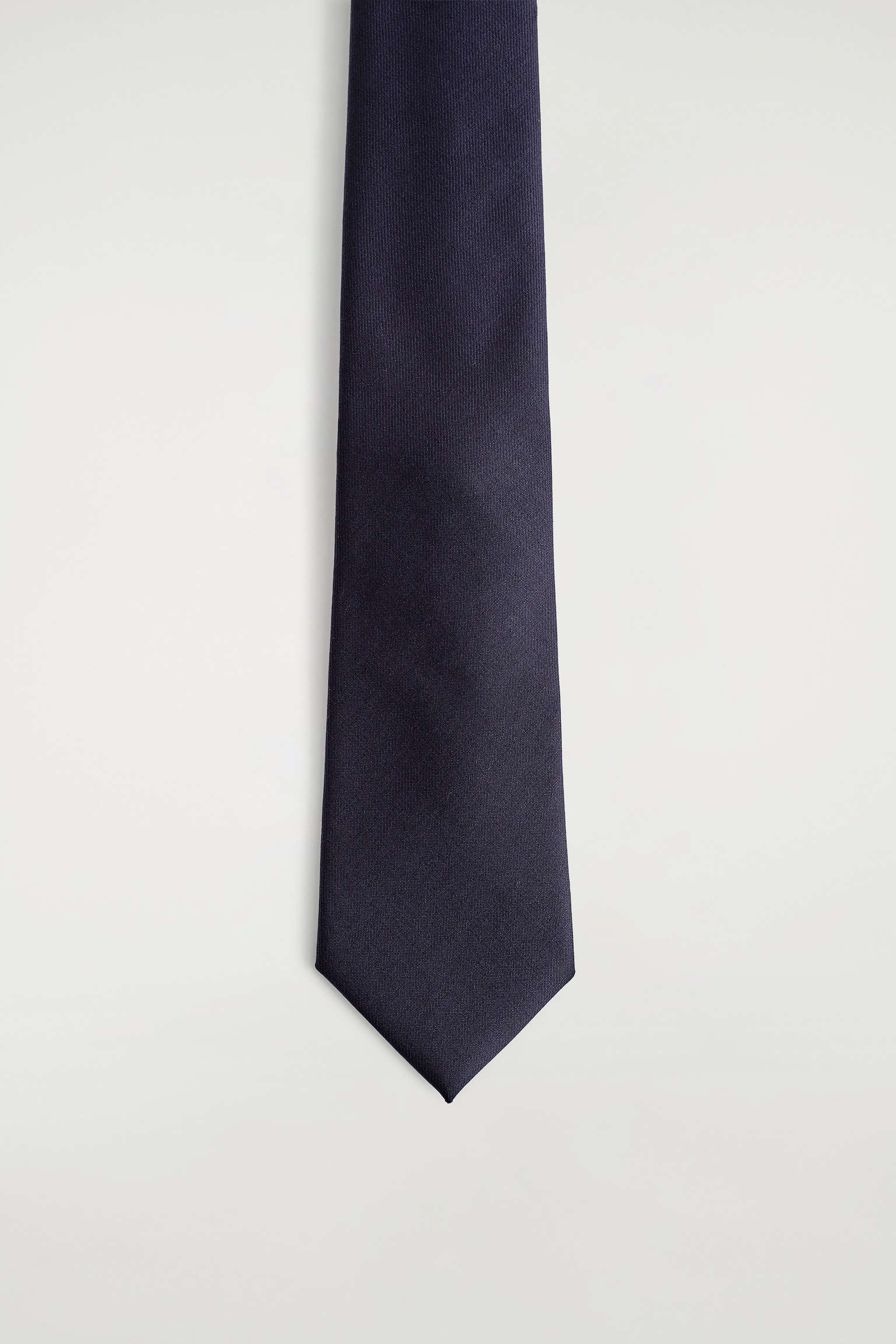 WOOL TIE - NAVY - 2