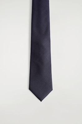WOOL TIE — NAVY 2