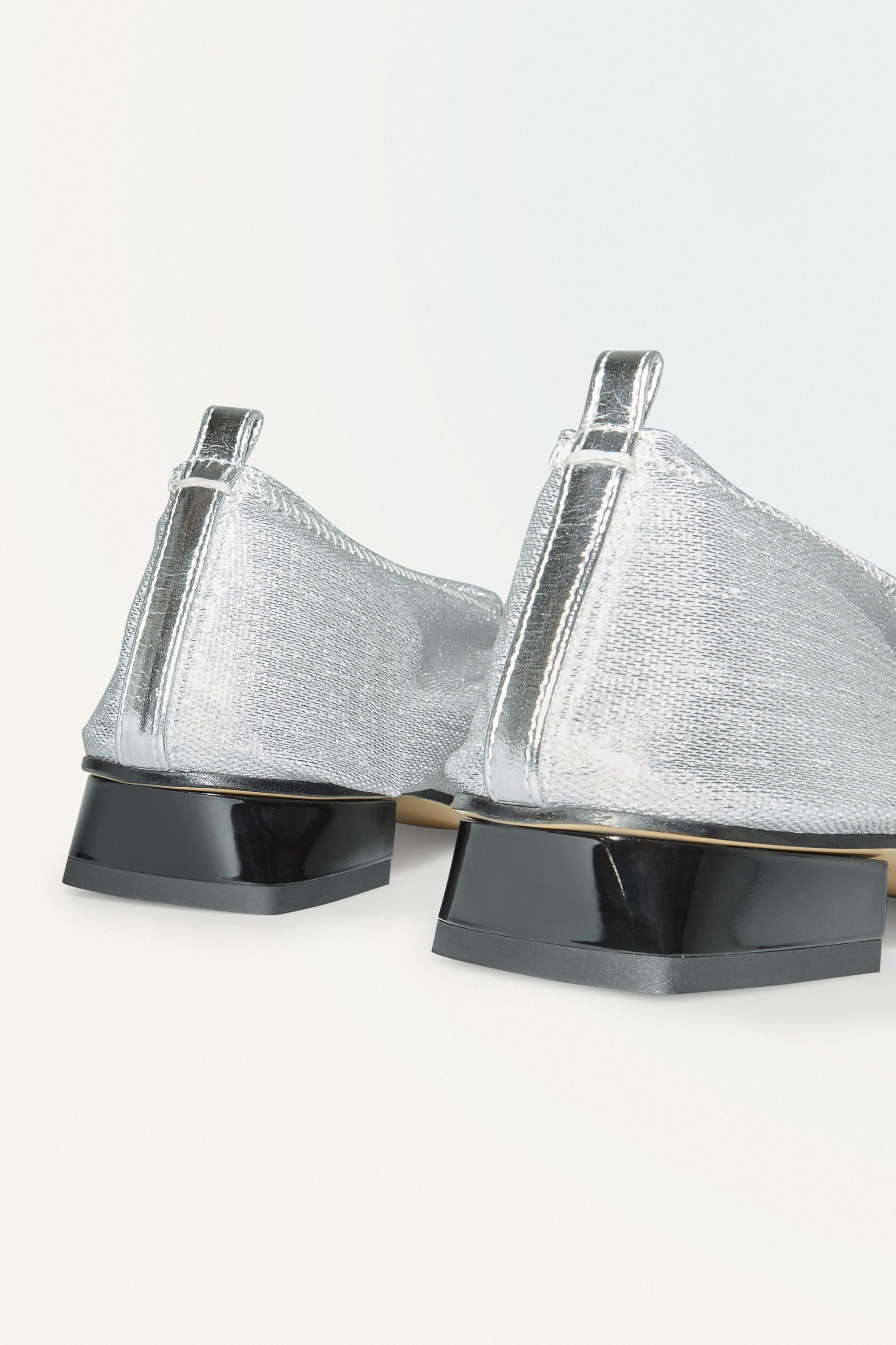 THE METALLIC LOAFERS - SILVER / METALLIC | COS