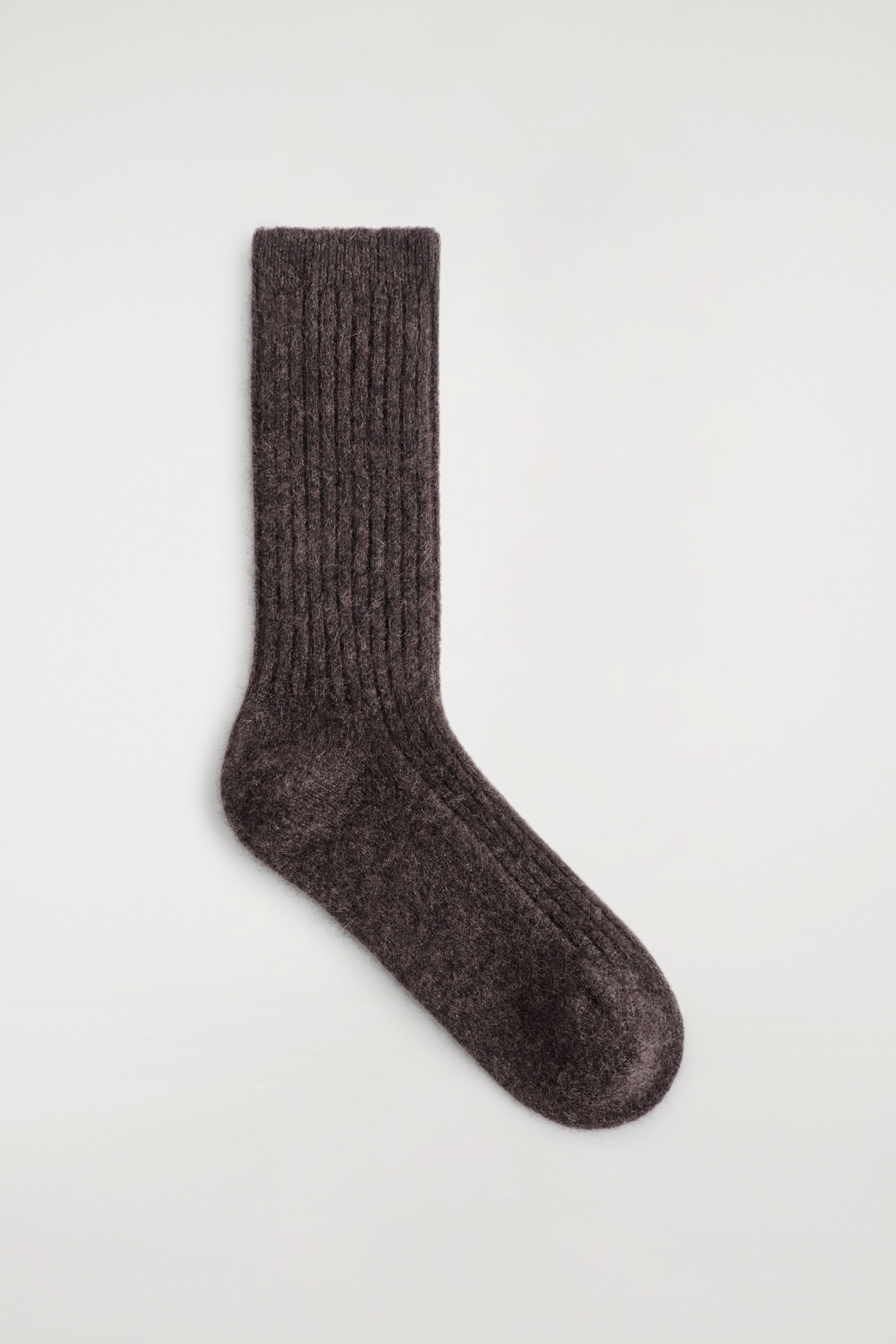 RIBBED CASHMERE SOCKS