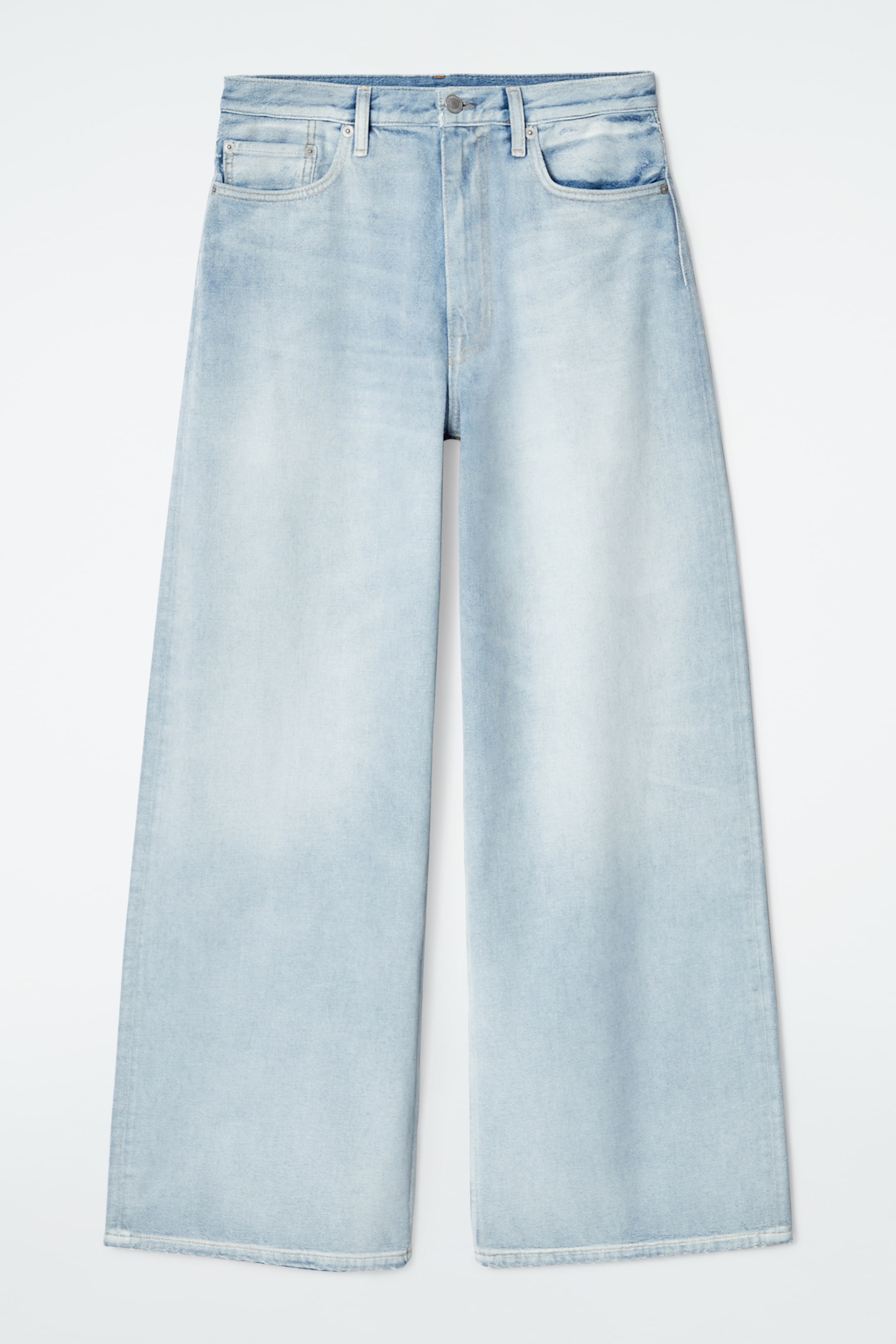 Agrandir l'image: JEAN LARGE POOL - BLEU ENDUIT - FEMME | H&M CH 1