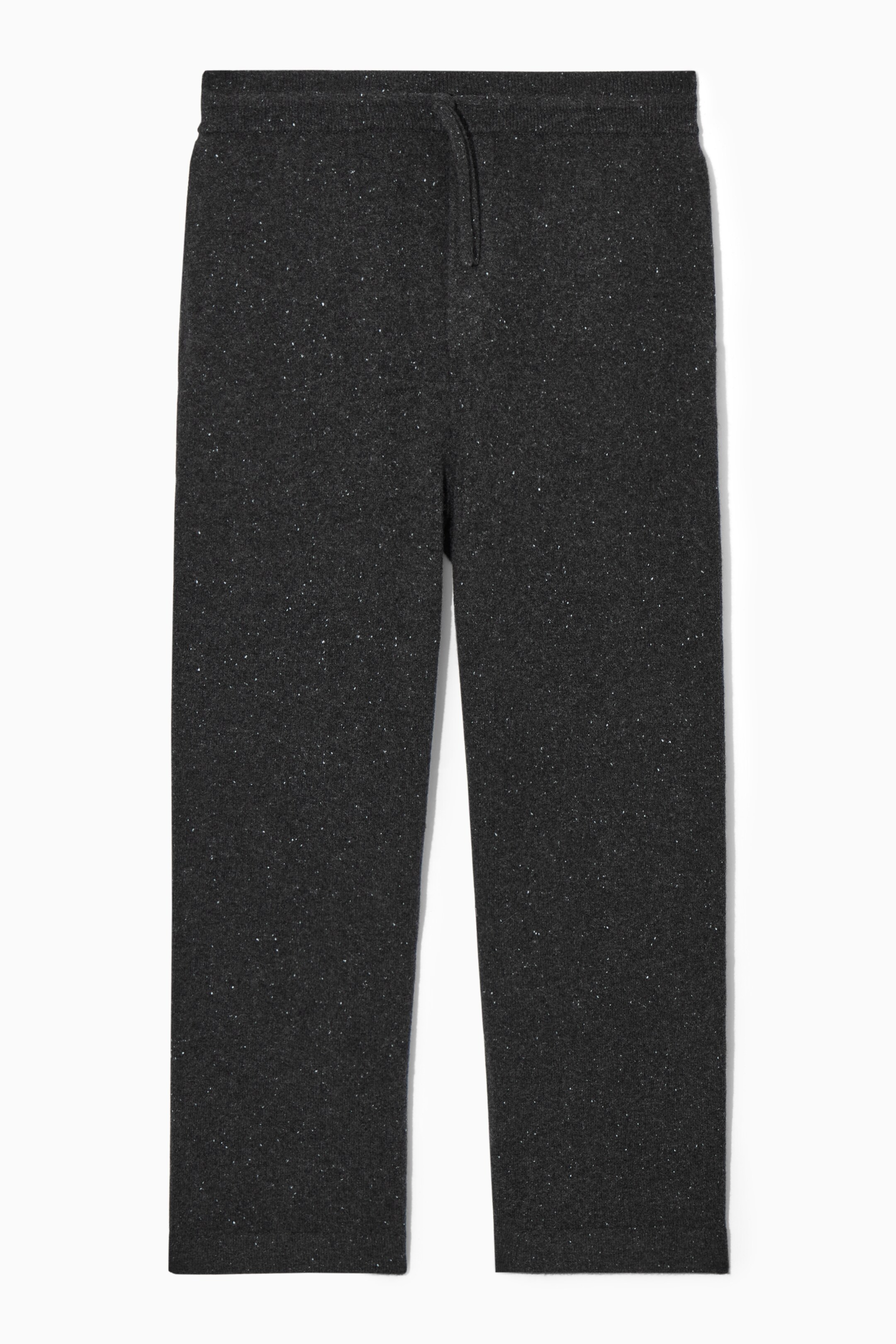 View larger image: RELAXED CASHMERE JOGGERS - DARK GREY MÉLANGE - Men | H&M GB 1