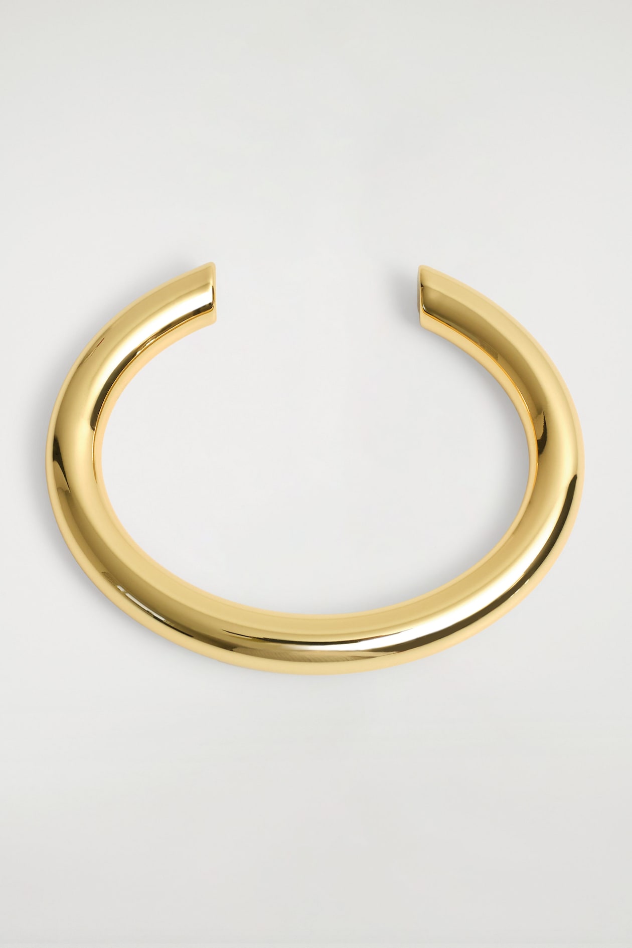 OVAL BANGLE — GOLD
